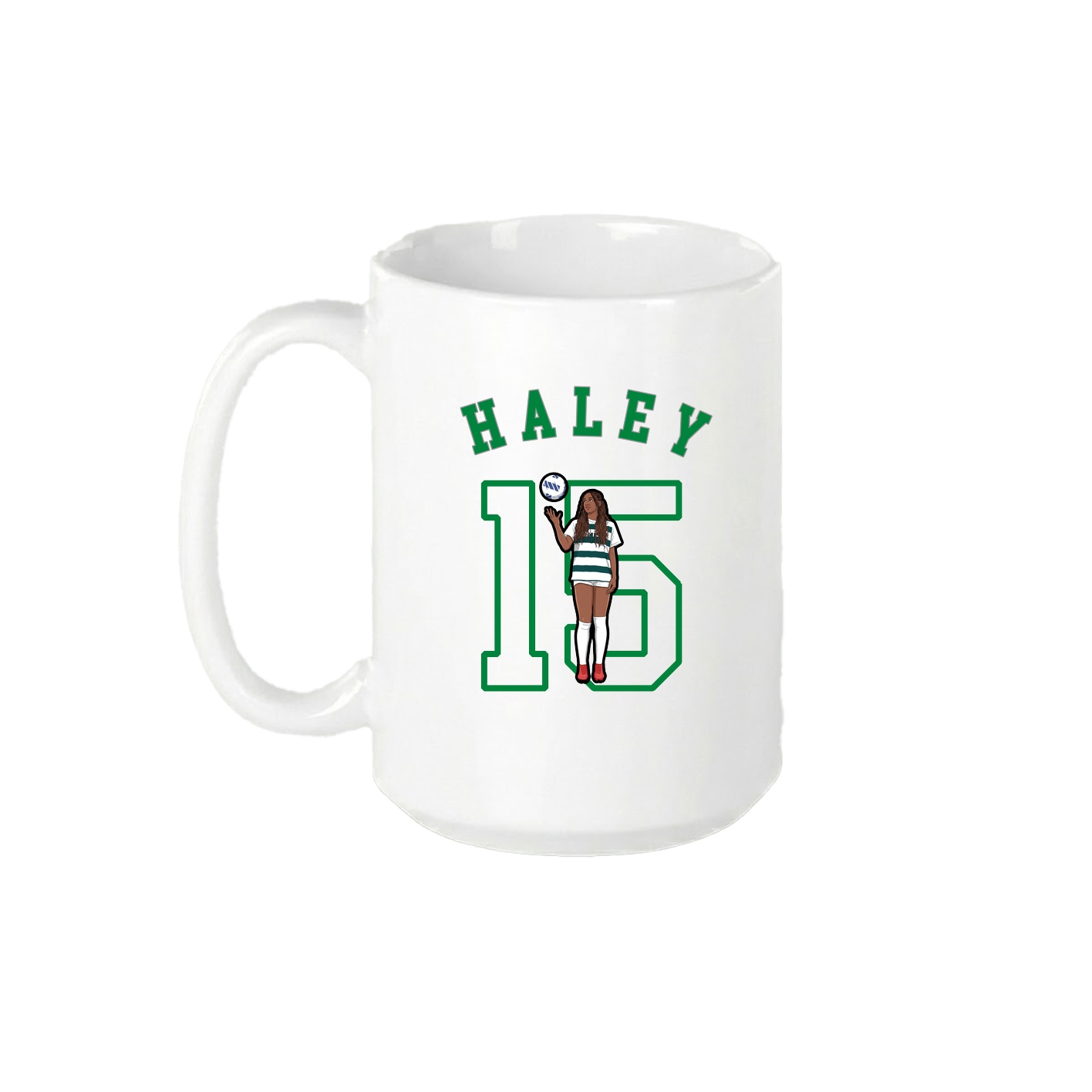 15oz Coffee Mug — Shirsey Arch in White