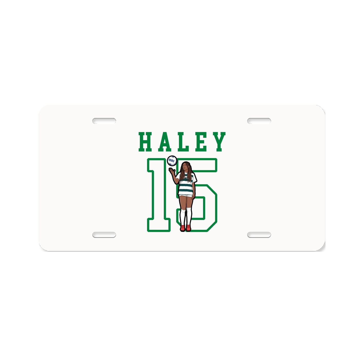License Plate — Shirsey in Classic