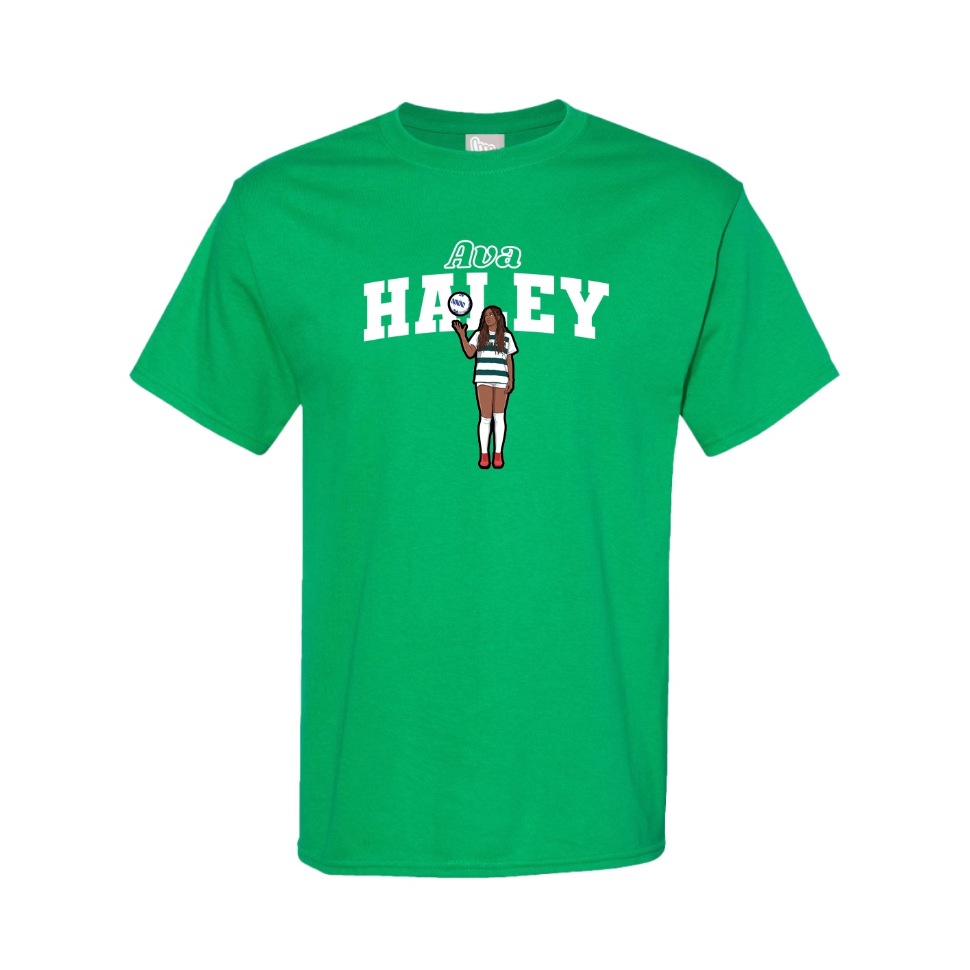 Tee — Name Arch in Green