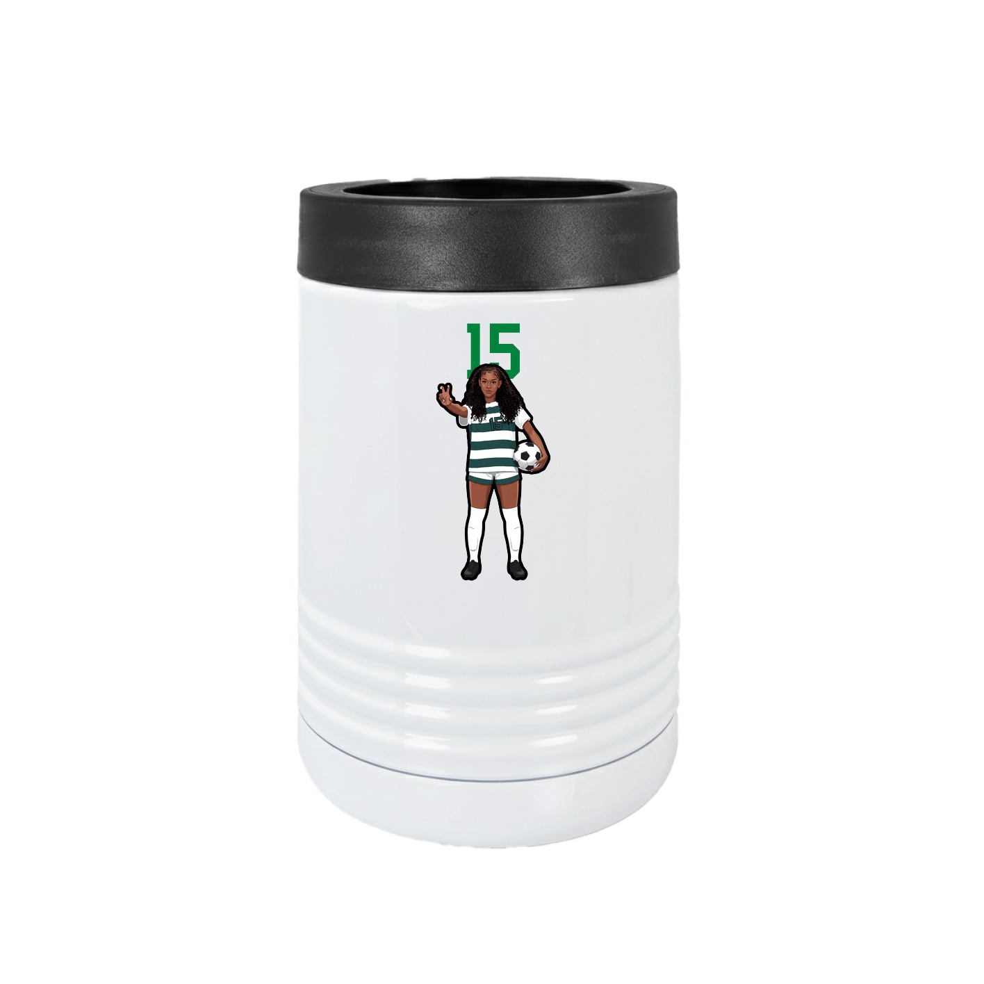 Beverage Holder — Number Top in White