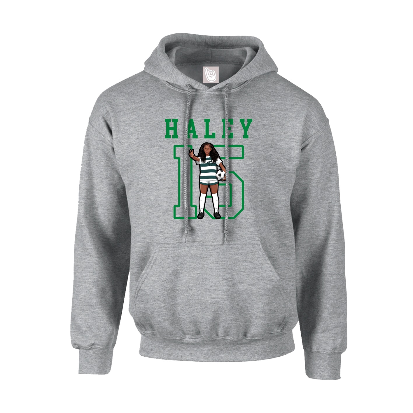 Youth Hoodie — Shirsey in Grey