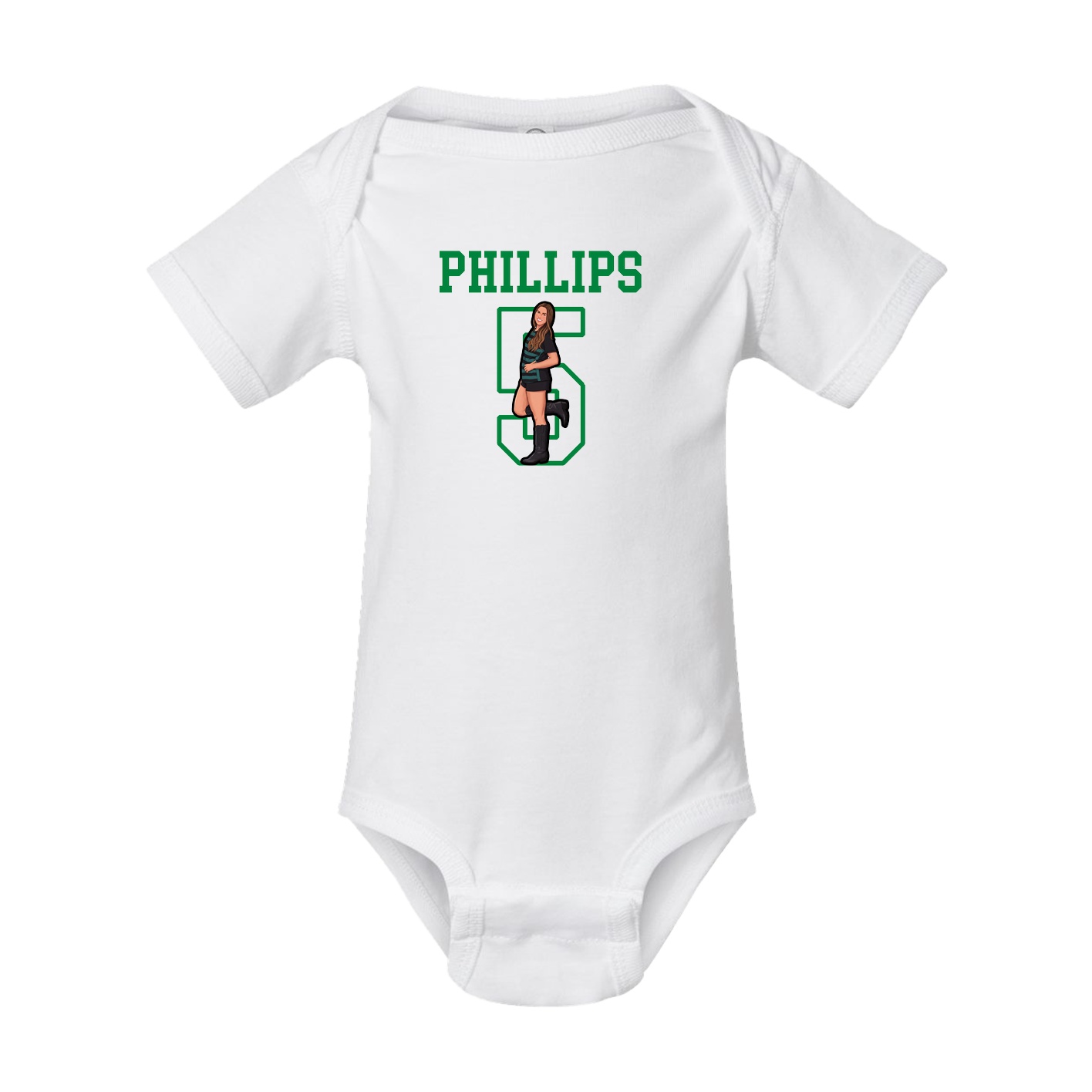 Baby Onesie — Shirsey in White