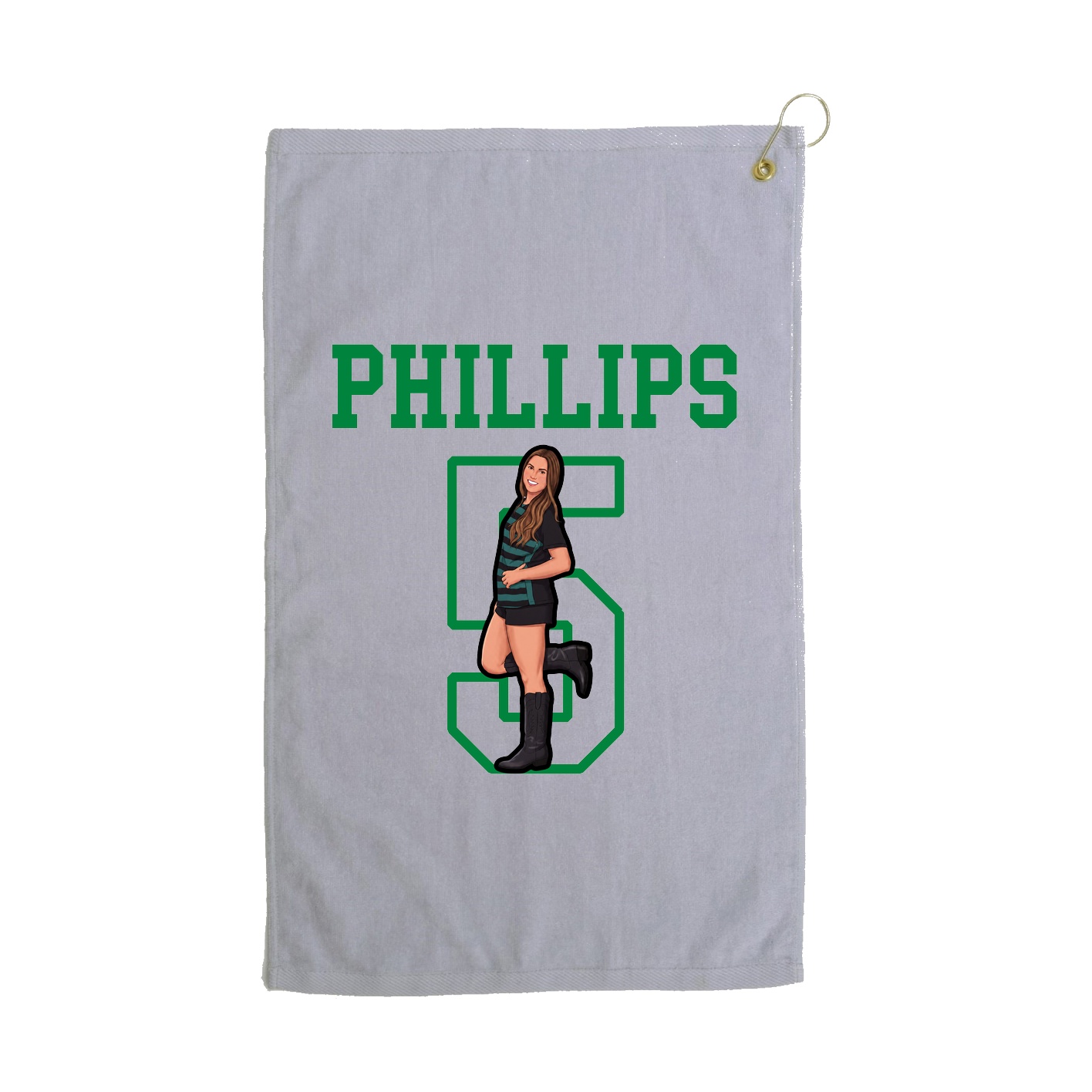 Golf Towel — Shirsey in Grey
