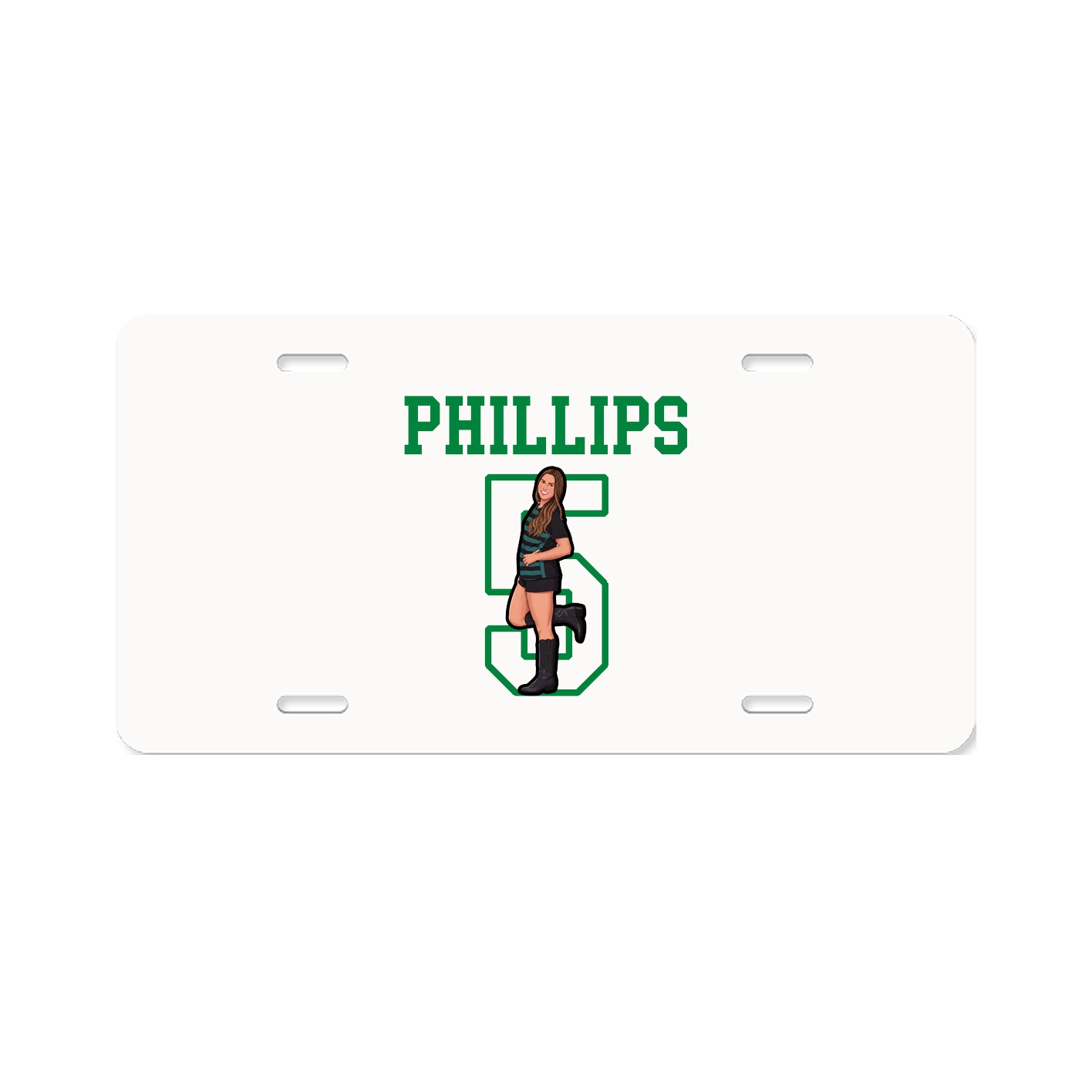 License Plate — Shirsey in Classic
