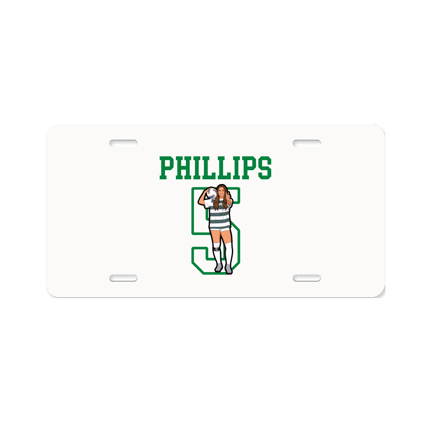 License Plate — Shirsey in Classic