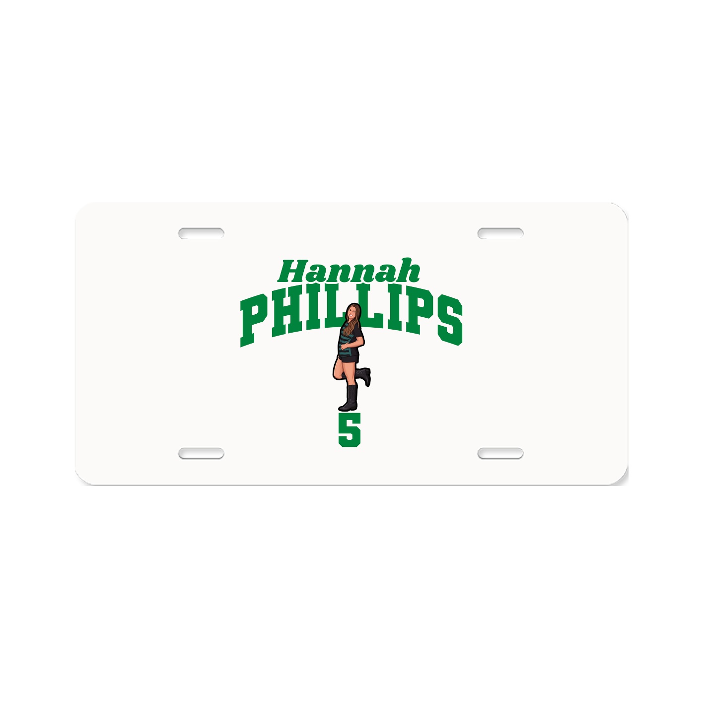 License Plate — Signature Arch in Classic