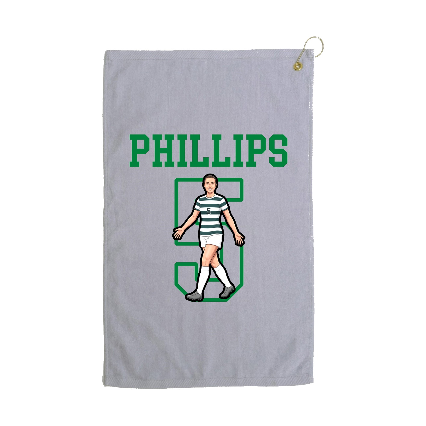 Golf Towel — Shirsey in Grey