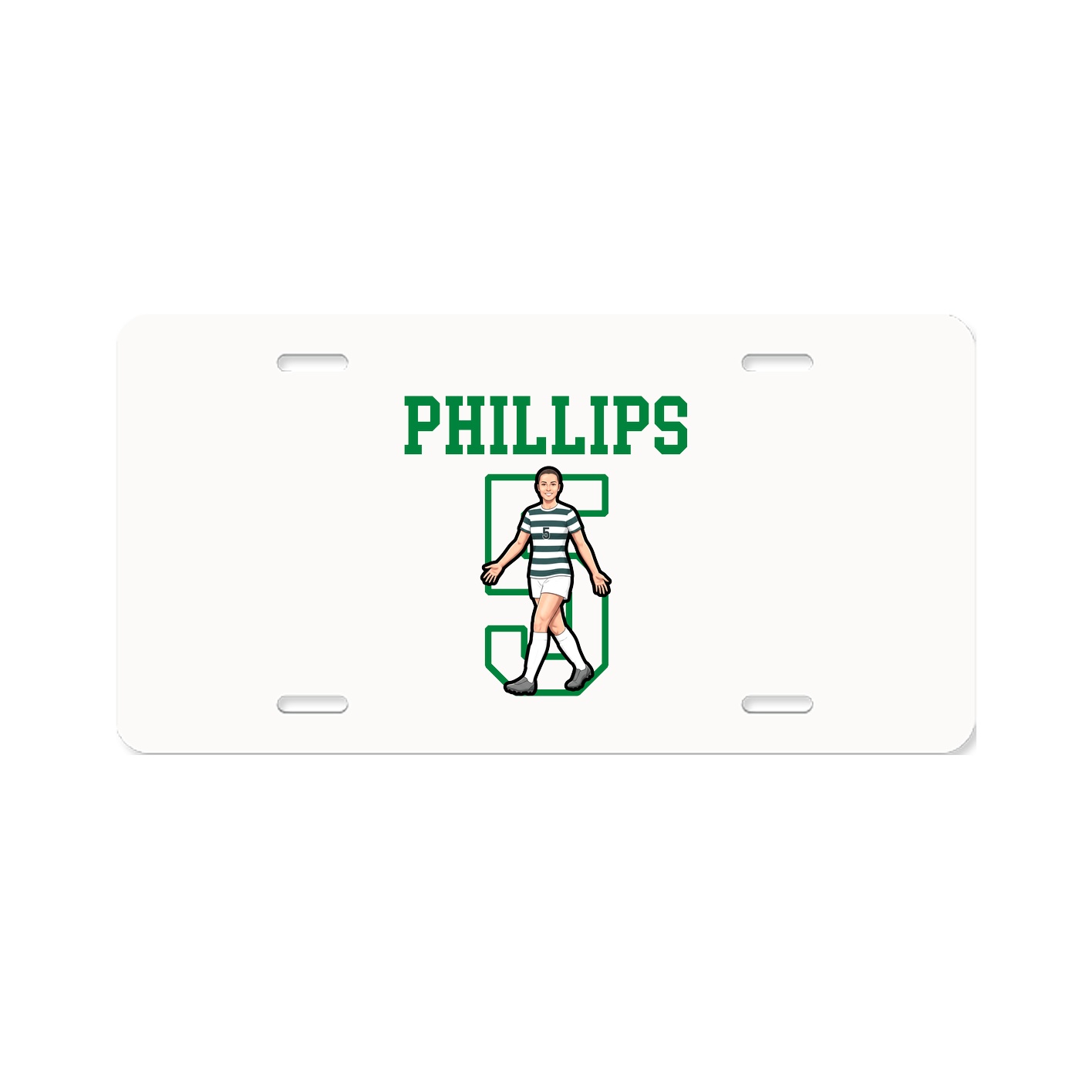 License Plate — Shirsey in Classic