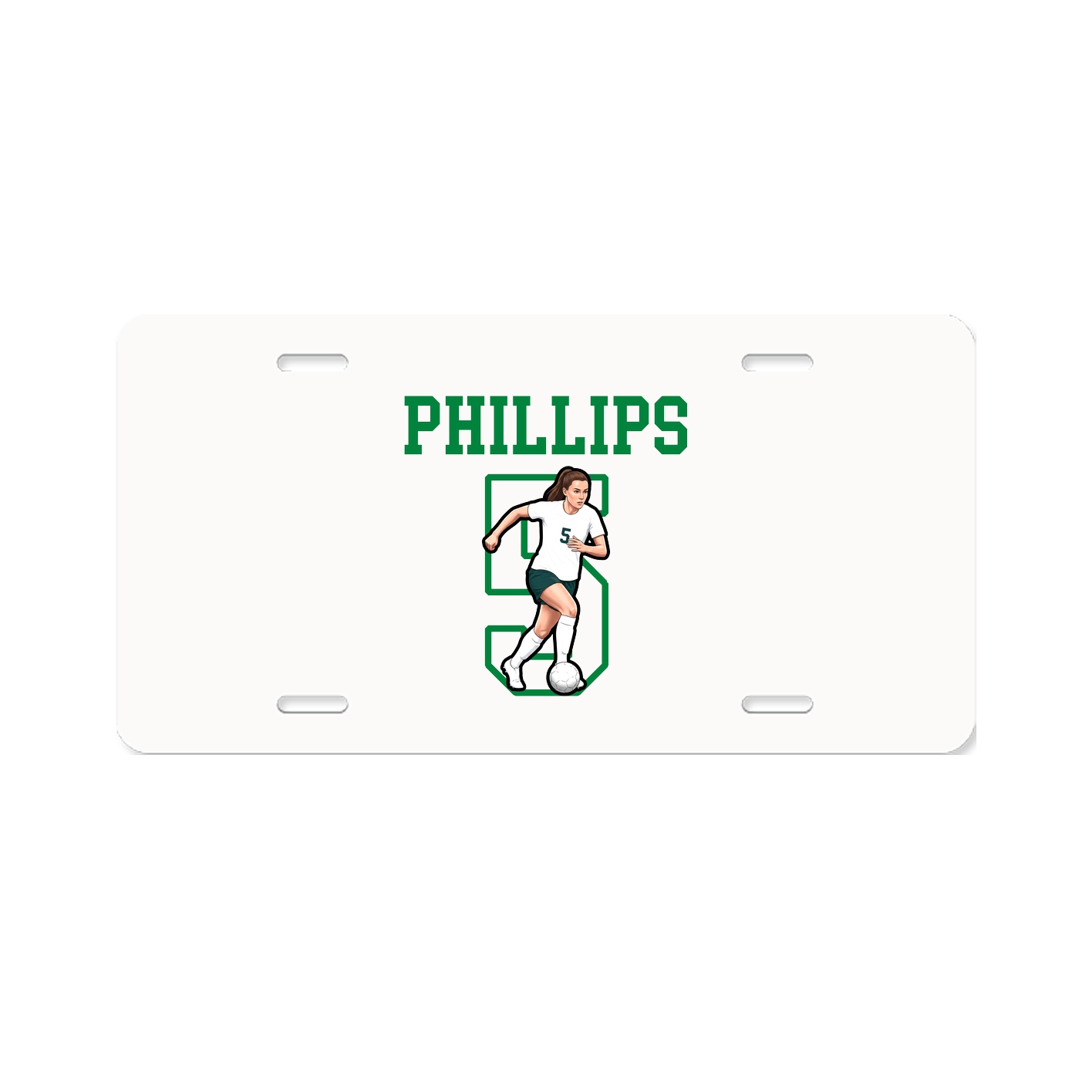 License Plate — Shirsey in Classic