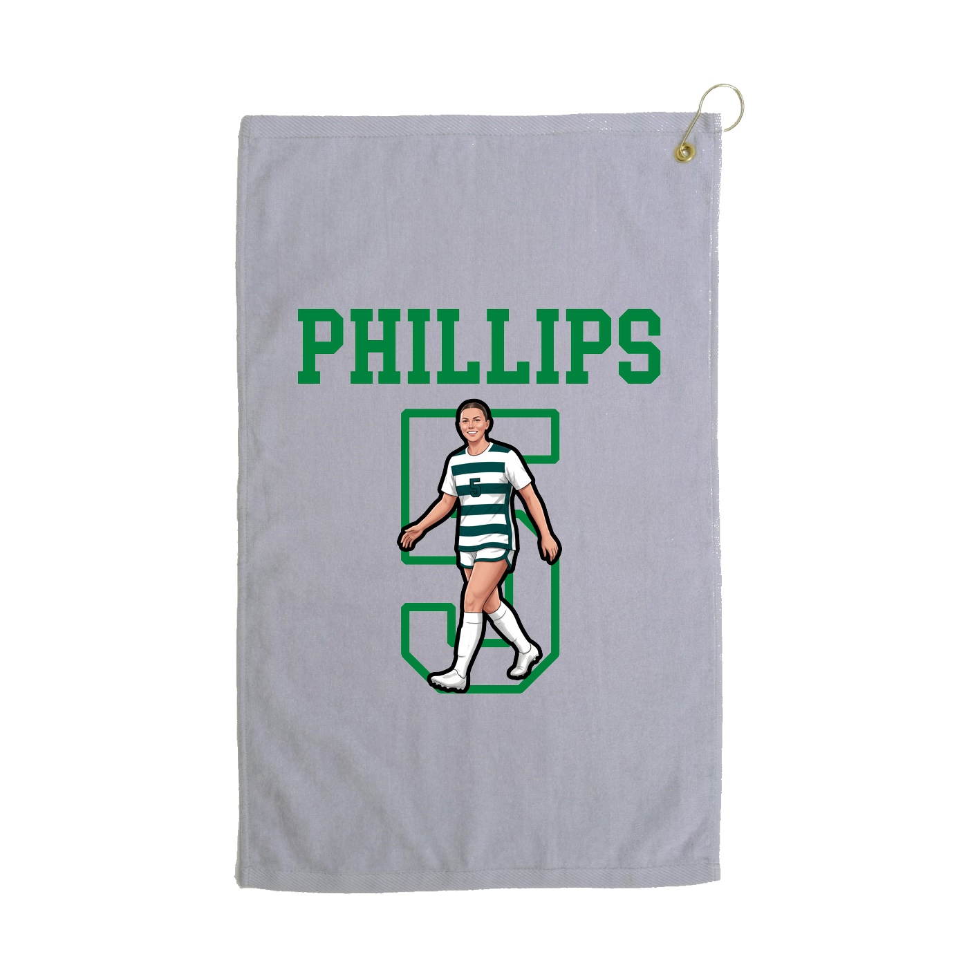 Golf Towel — Shirsey in Grey
