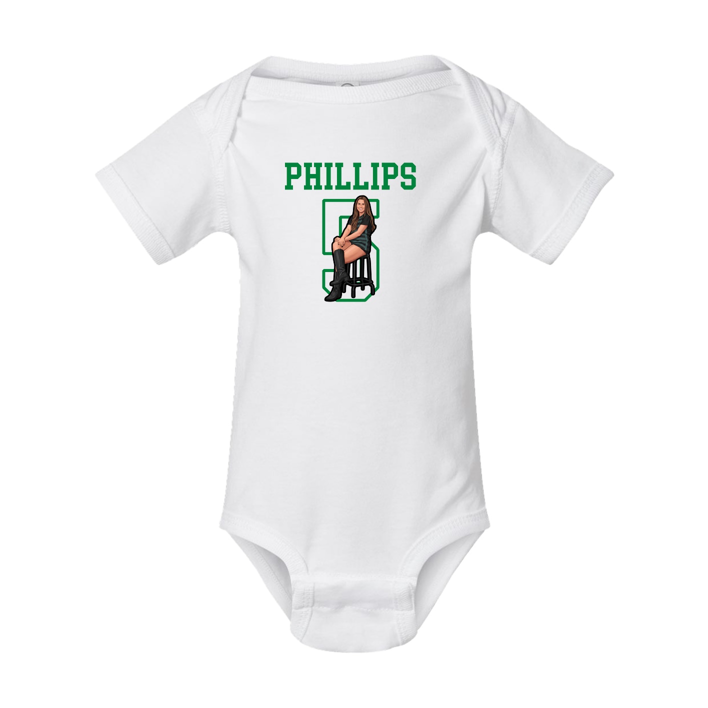 Baby Onesie — Shirsey in White