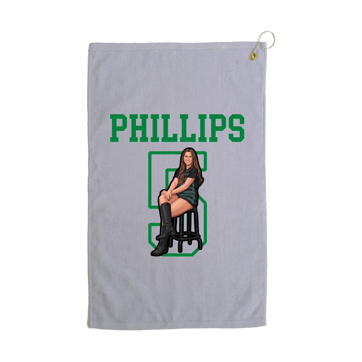 Golf Towel — Shirsey in Grey