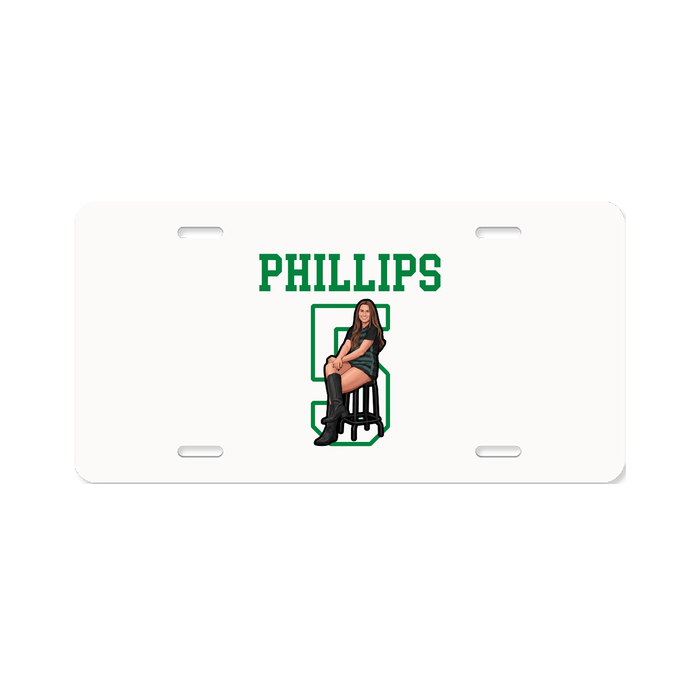 License Plate — Shirsey in Classic