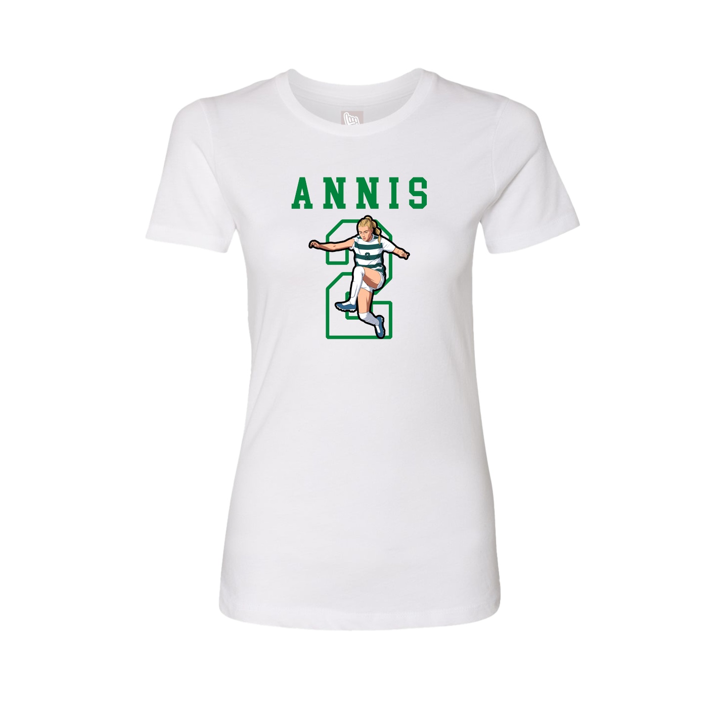 Fitted Women's Tee — Shirsey in White