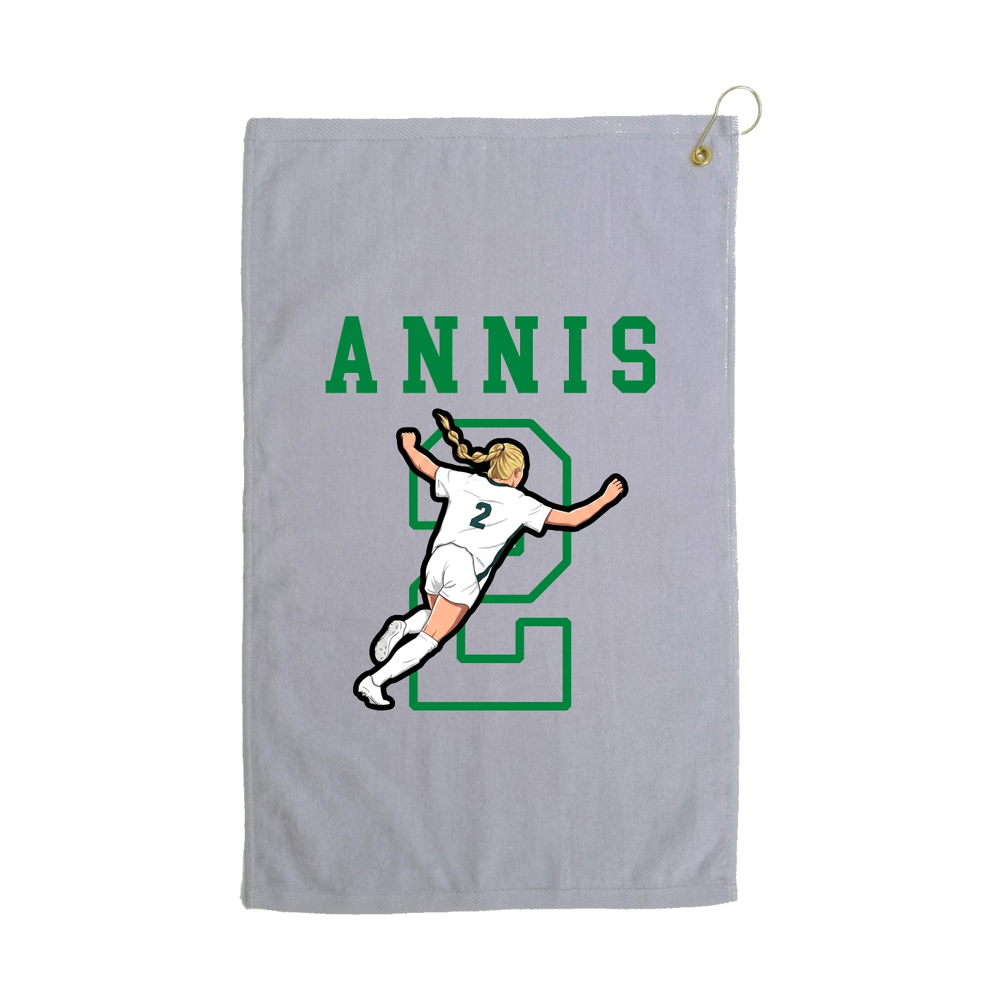 Golf Towel — Shirsey in Grey