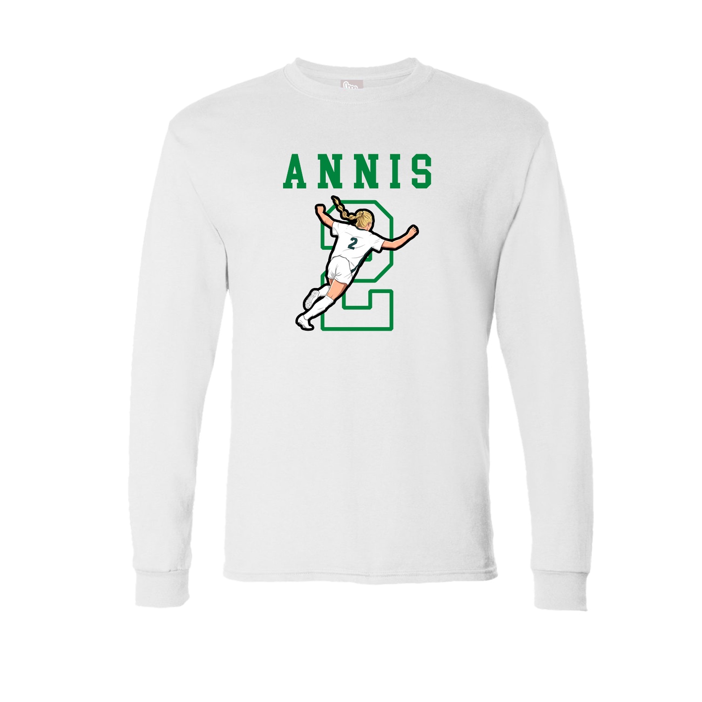 Long Sleeve Tee — Shirsey in White