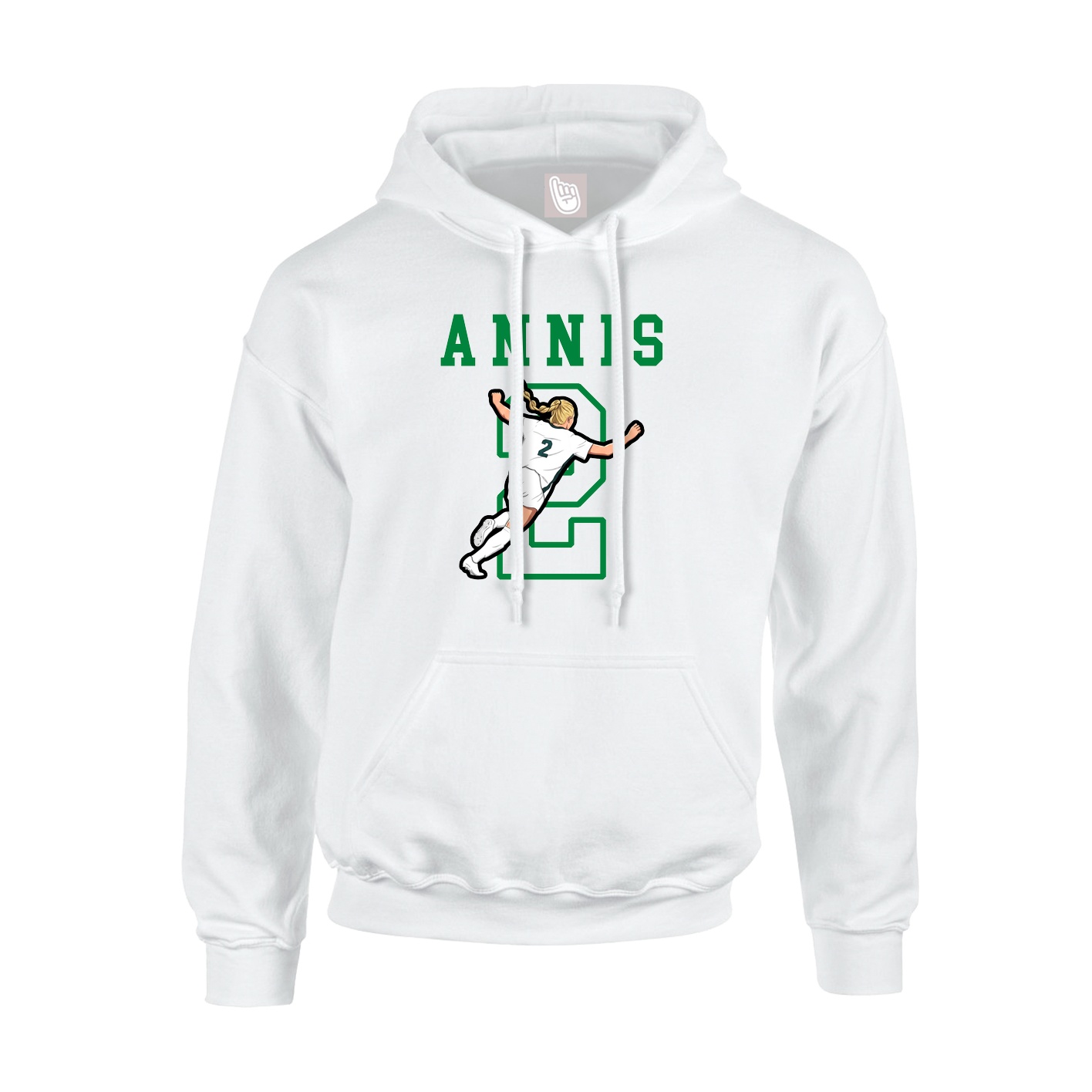Youth Hoodie — Shirsey in White