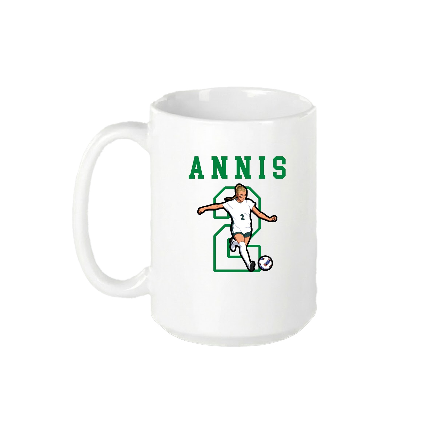 15oz Coffee Mug — Shirsey in White