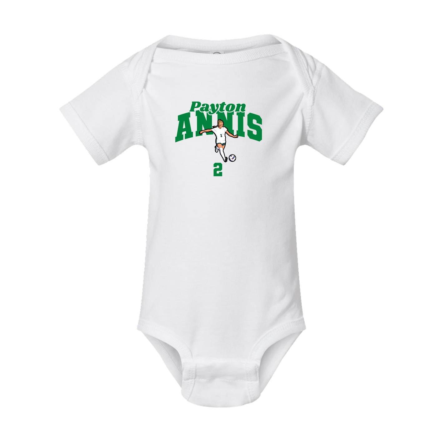 Baby Onesie — Signature Arch in White