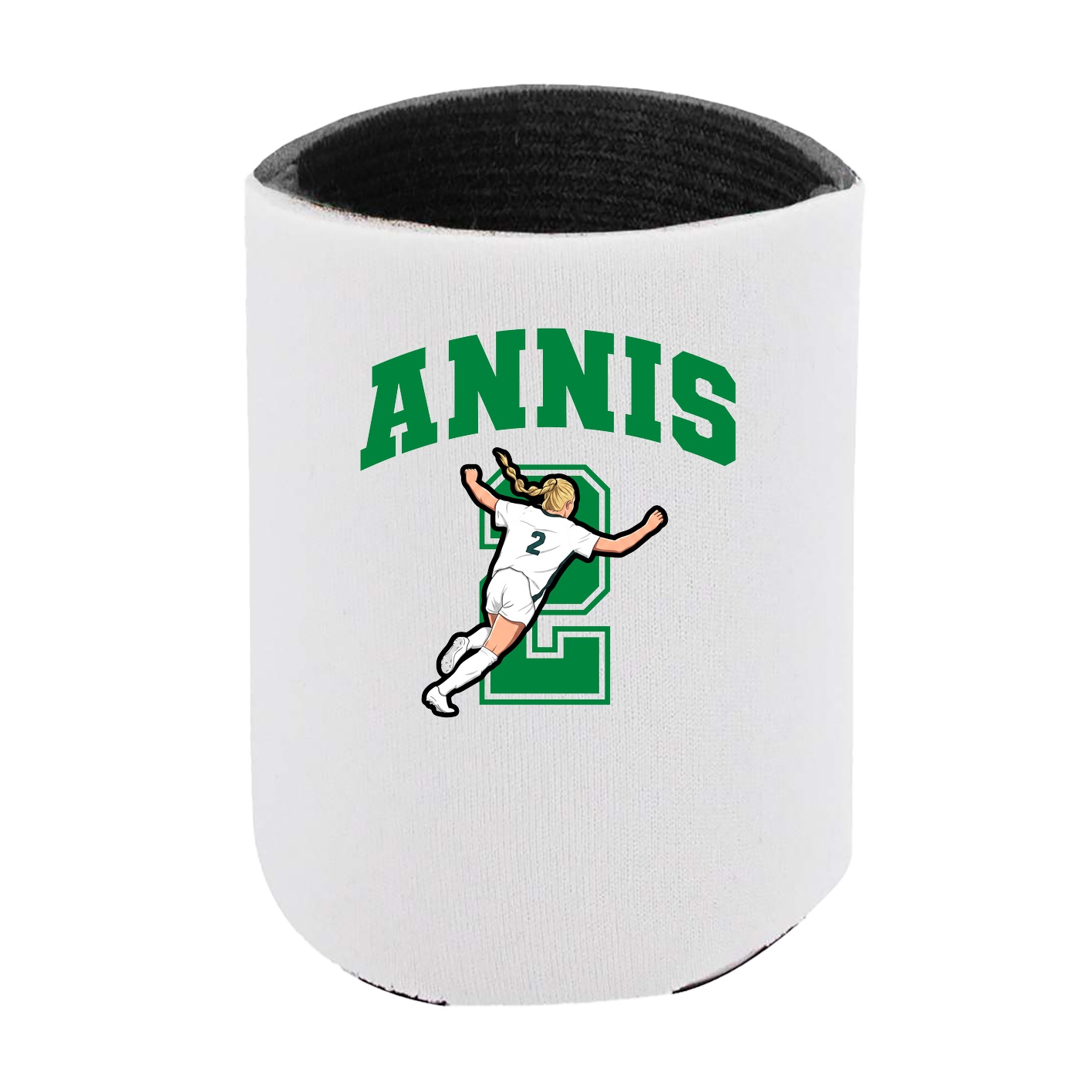 Can Holder — Number in White