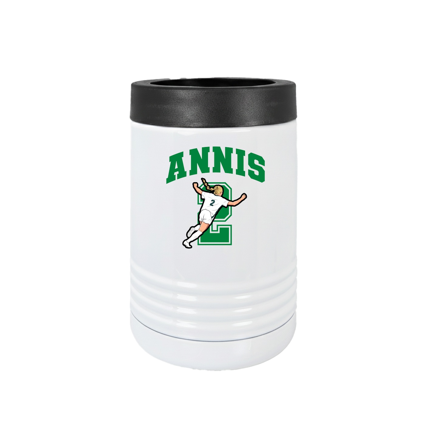 Beverage Holder — Number in White