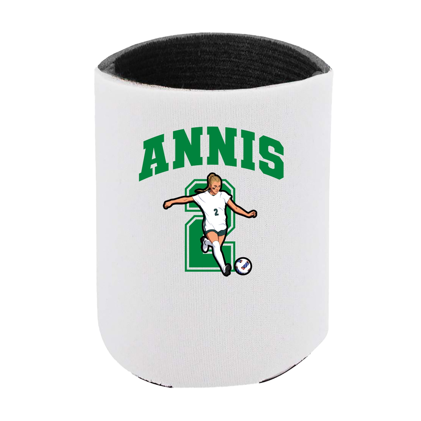Can Holder — Number in White