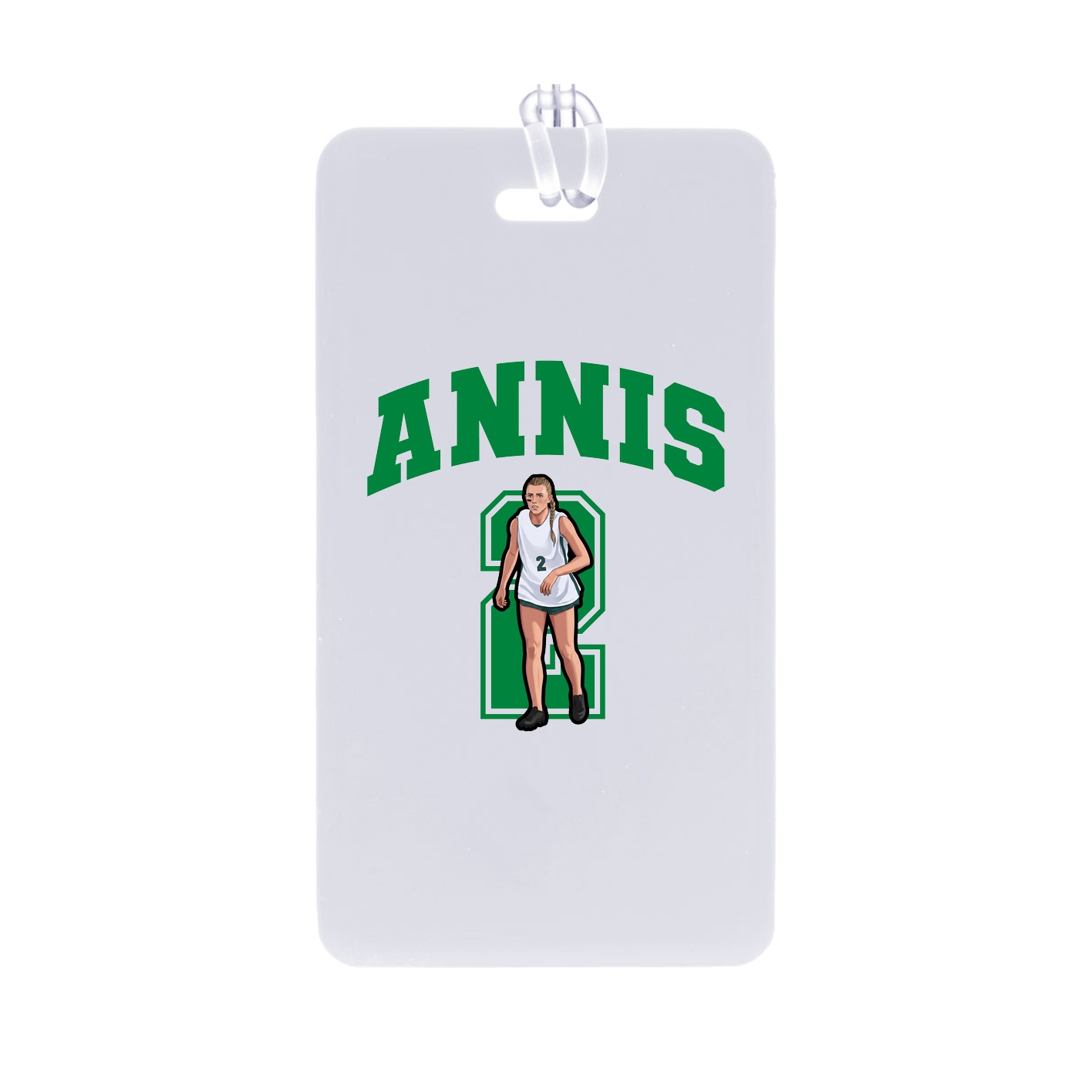 Bag Tag — Number in Classic