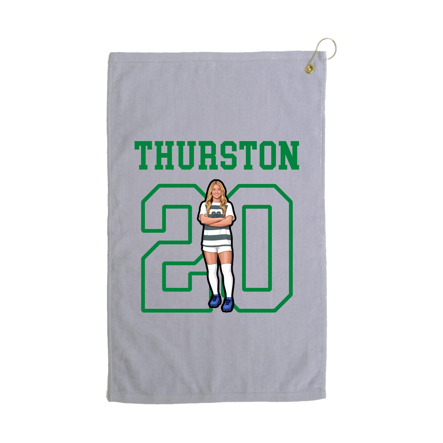 Golf Towel — Shirsey in Grey