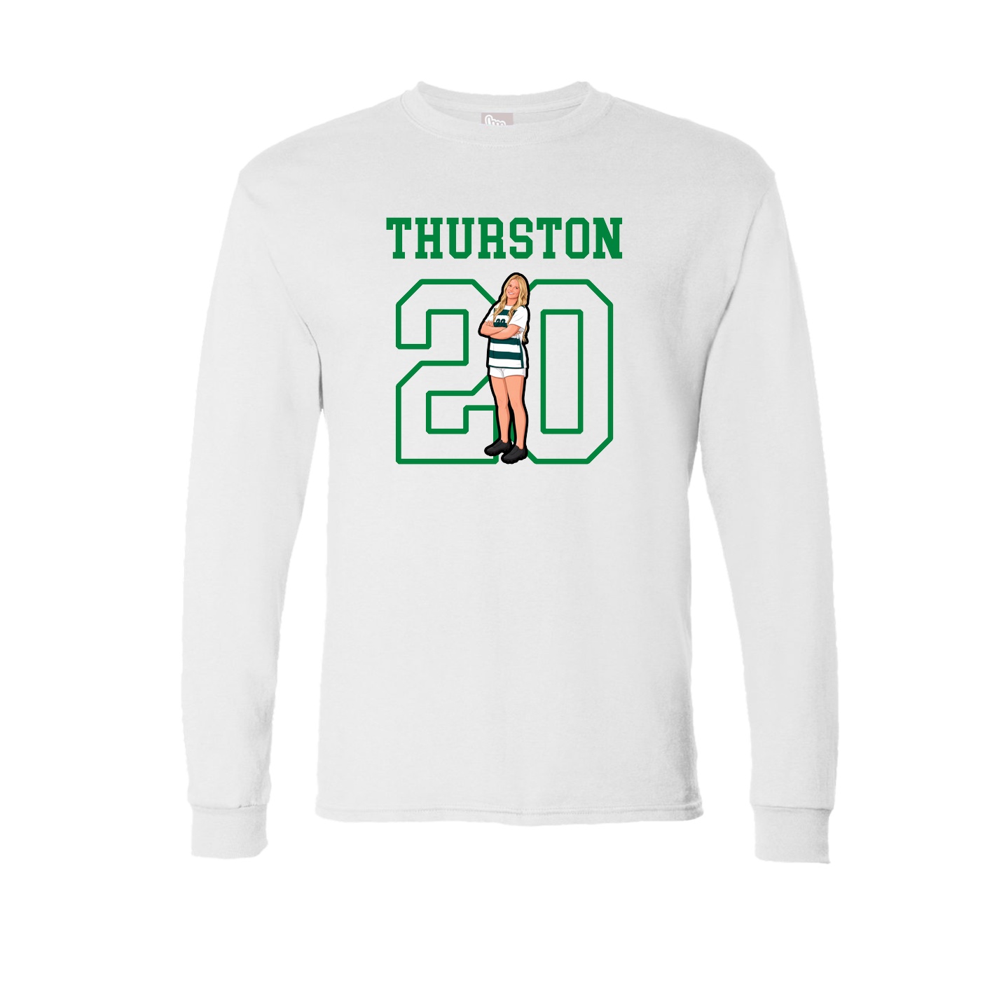 Long Sleeve Tee — Shirsey in White