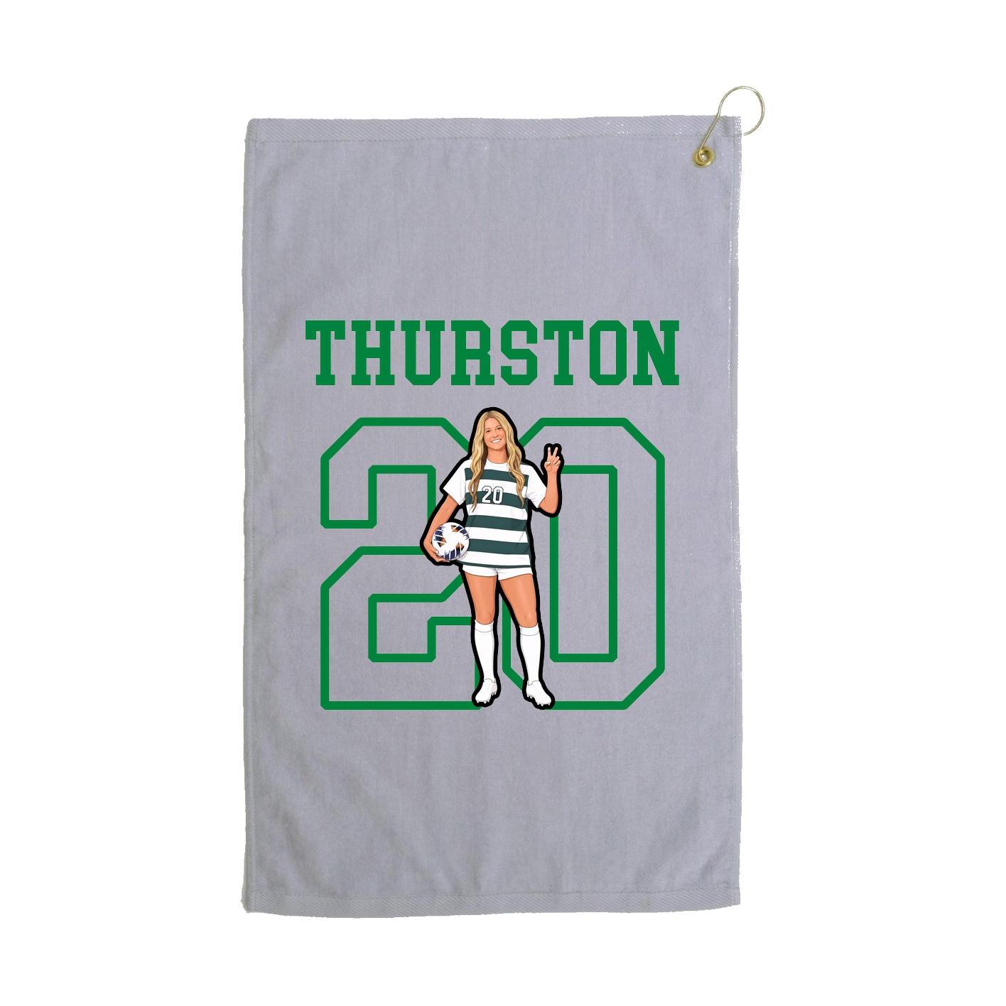 Golf Towel — Shirsey in Grey