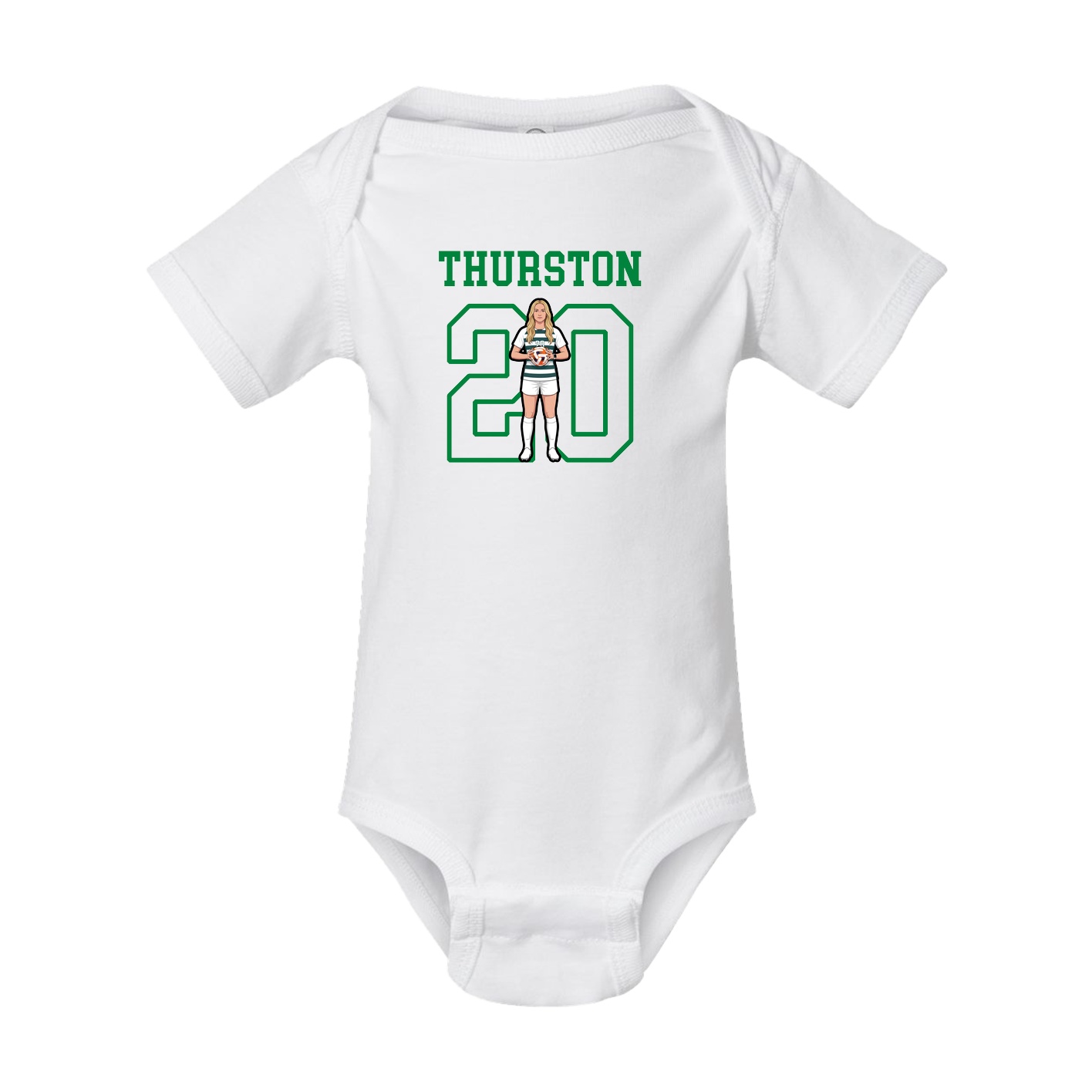 Baby Onesie — Shirsey in White