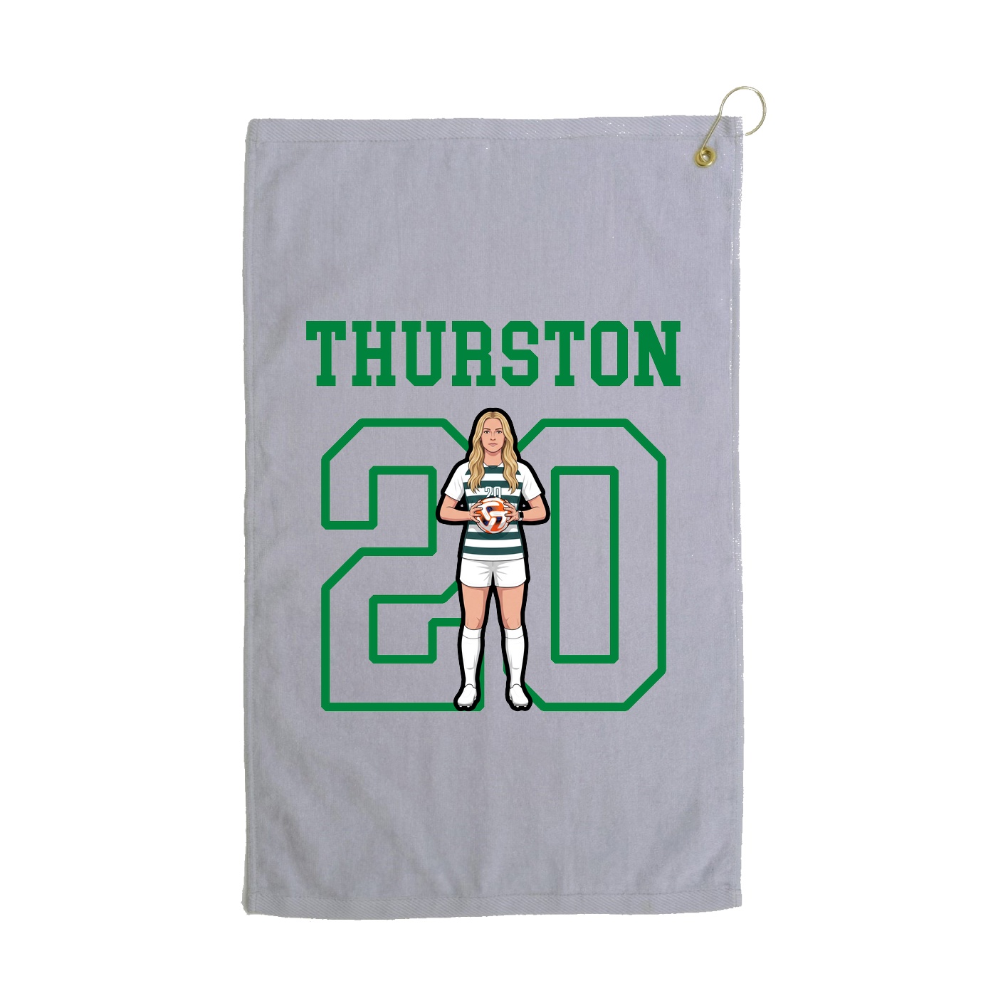 Golf Towel — Shirsey in Grey