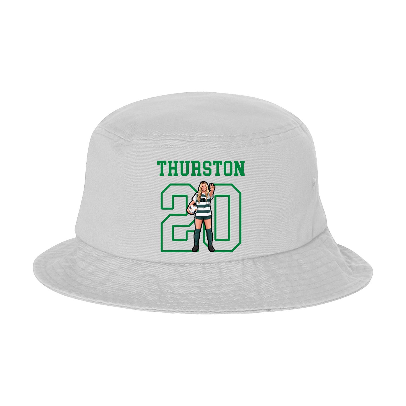 Bucket Cap — Shirsey in White