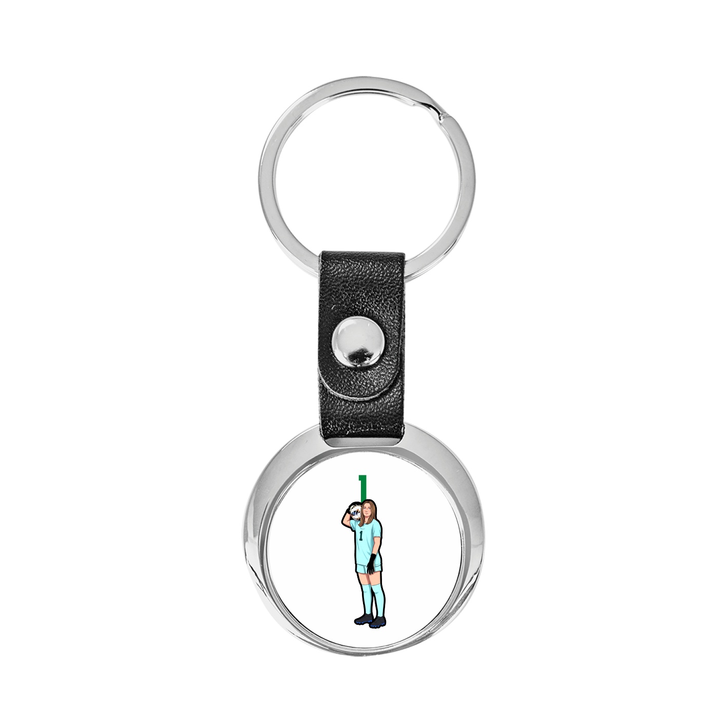 Key Chain — Number Top in Classic