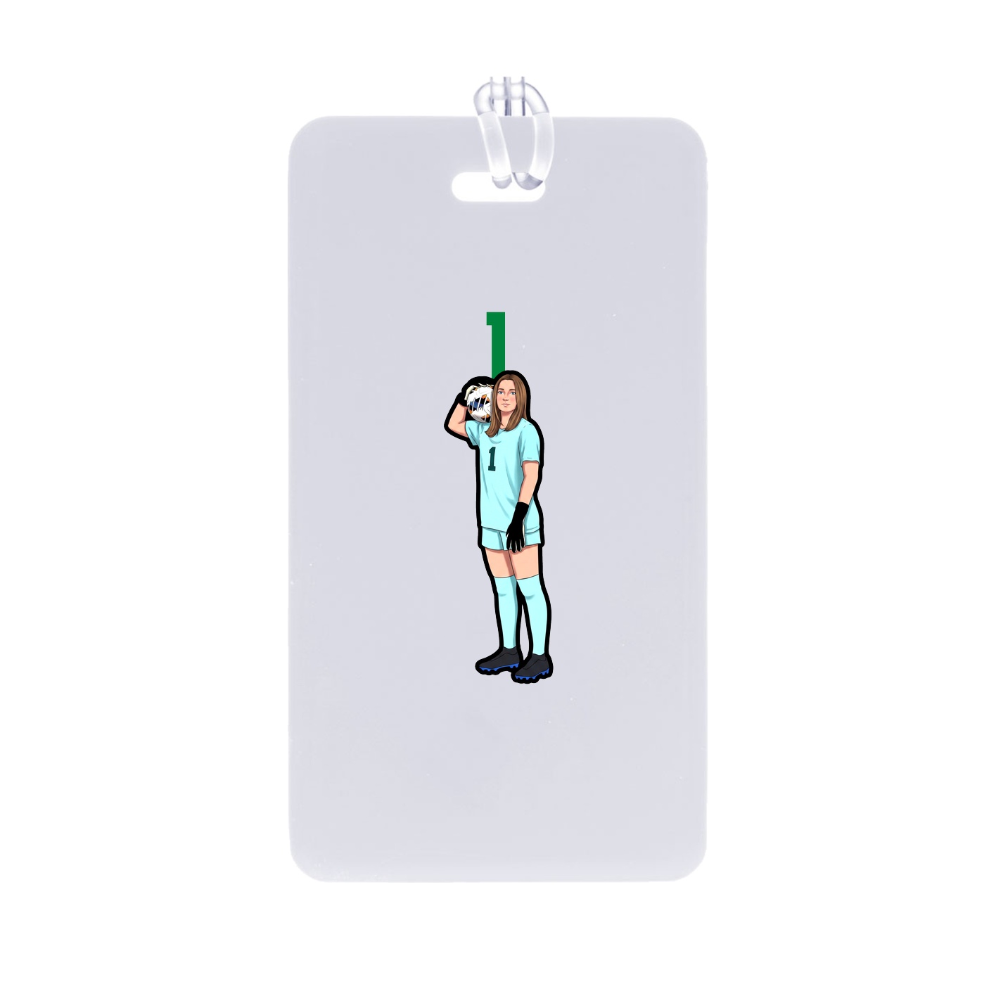 Bag Tag — Number Top in Classic