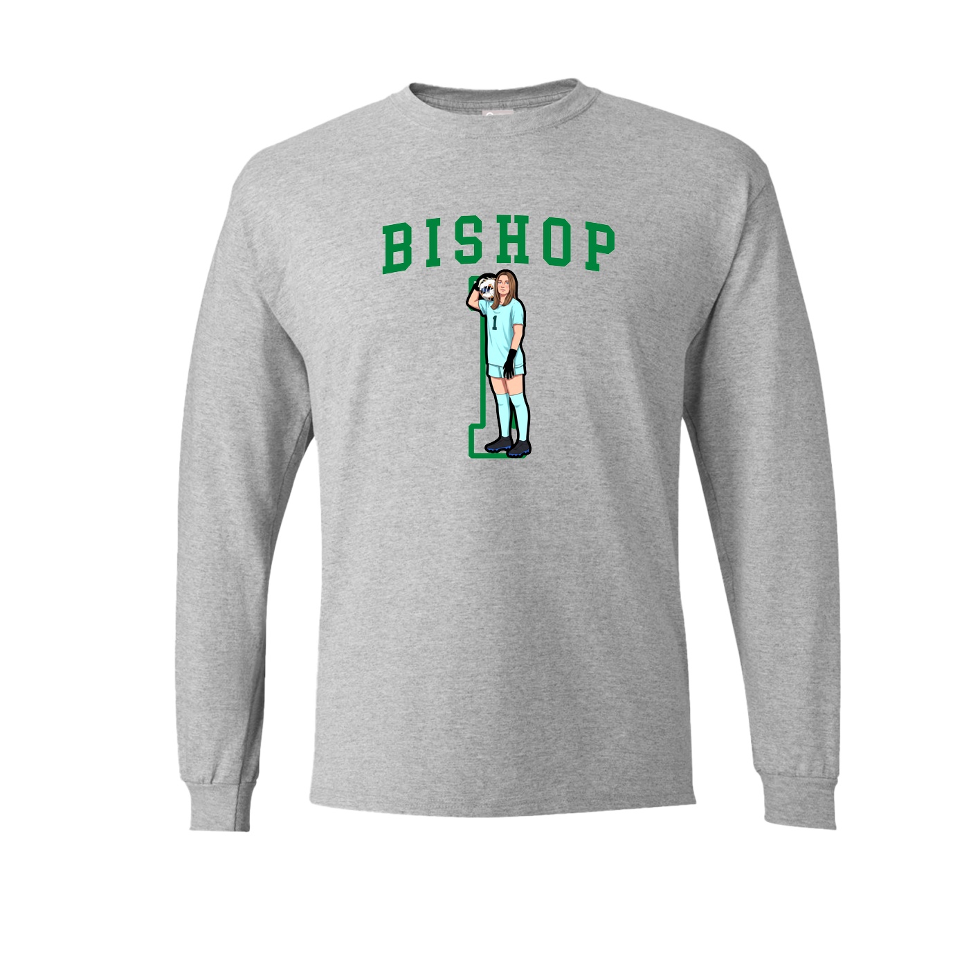 Long Sleeve Tee — Shirsey in Grey