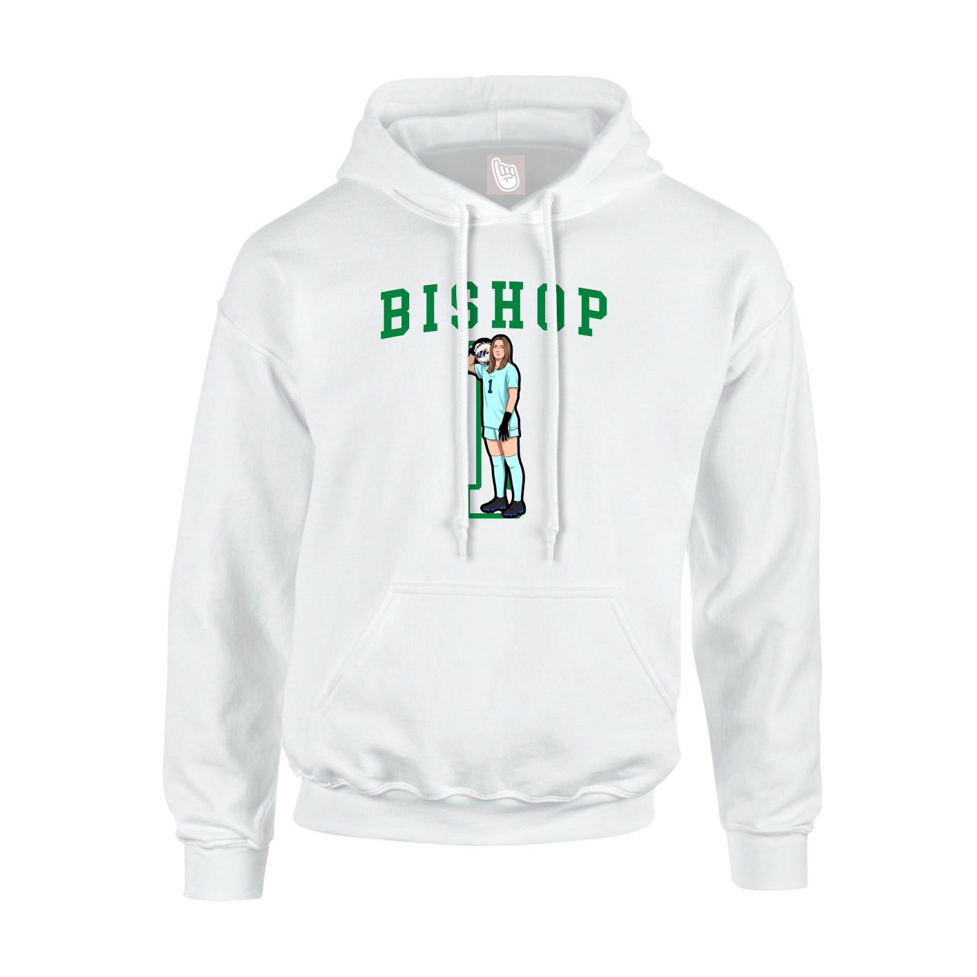 Youth Hoodie — Shirsey in White