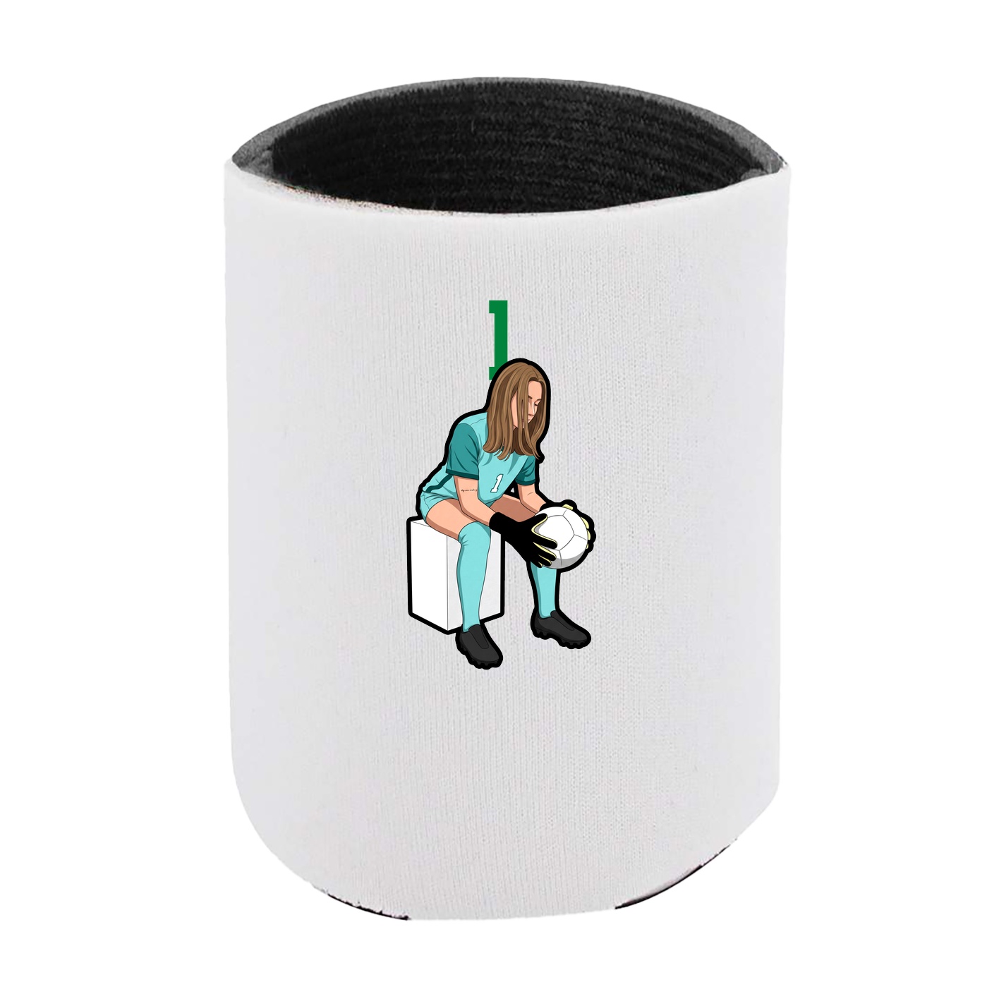 Can Holder — Number Top in White