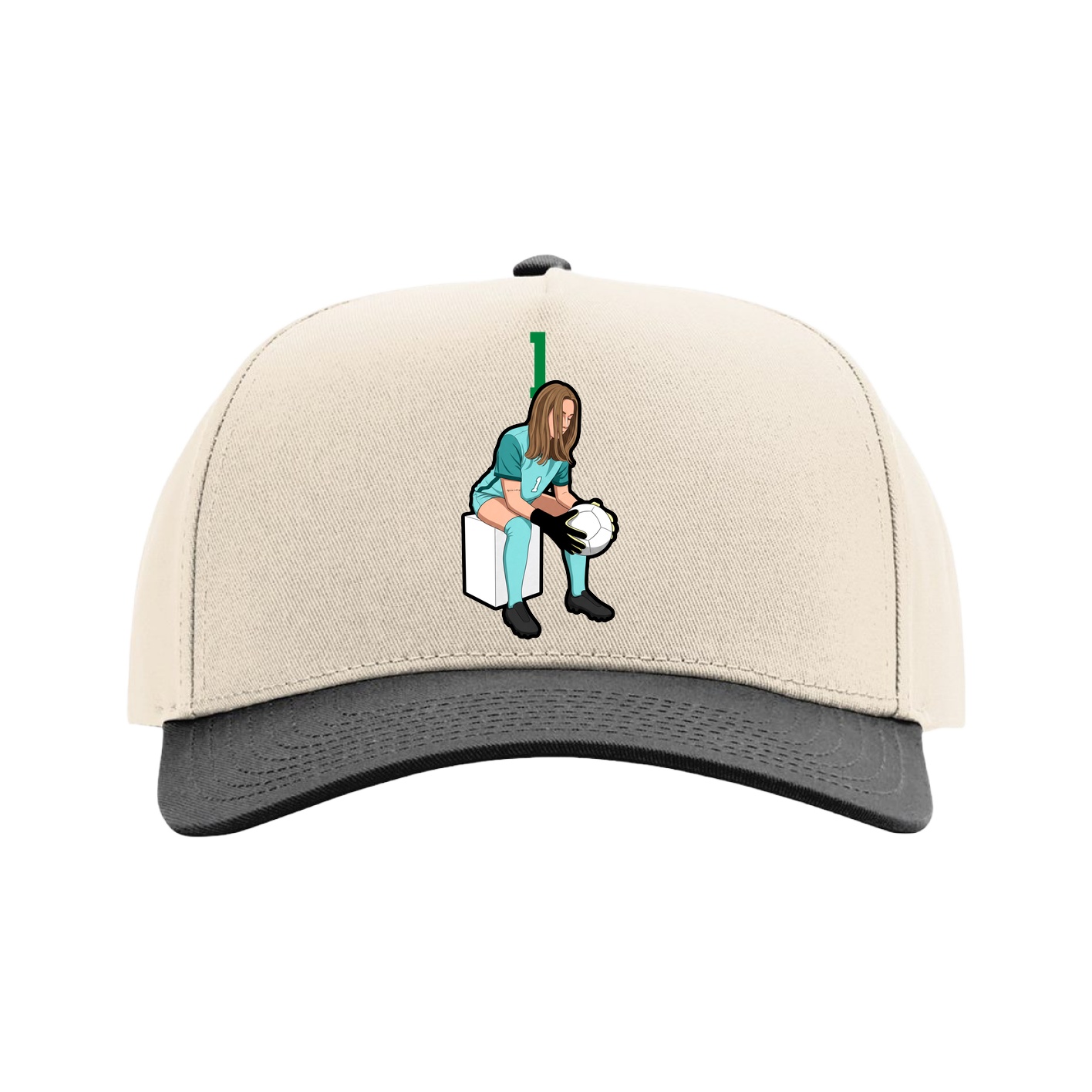 Full Fabric Five-Panel Champ Cap