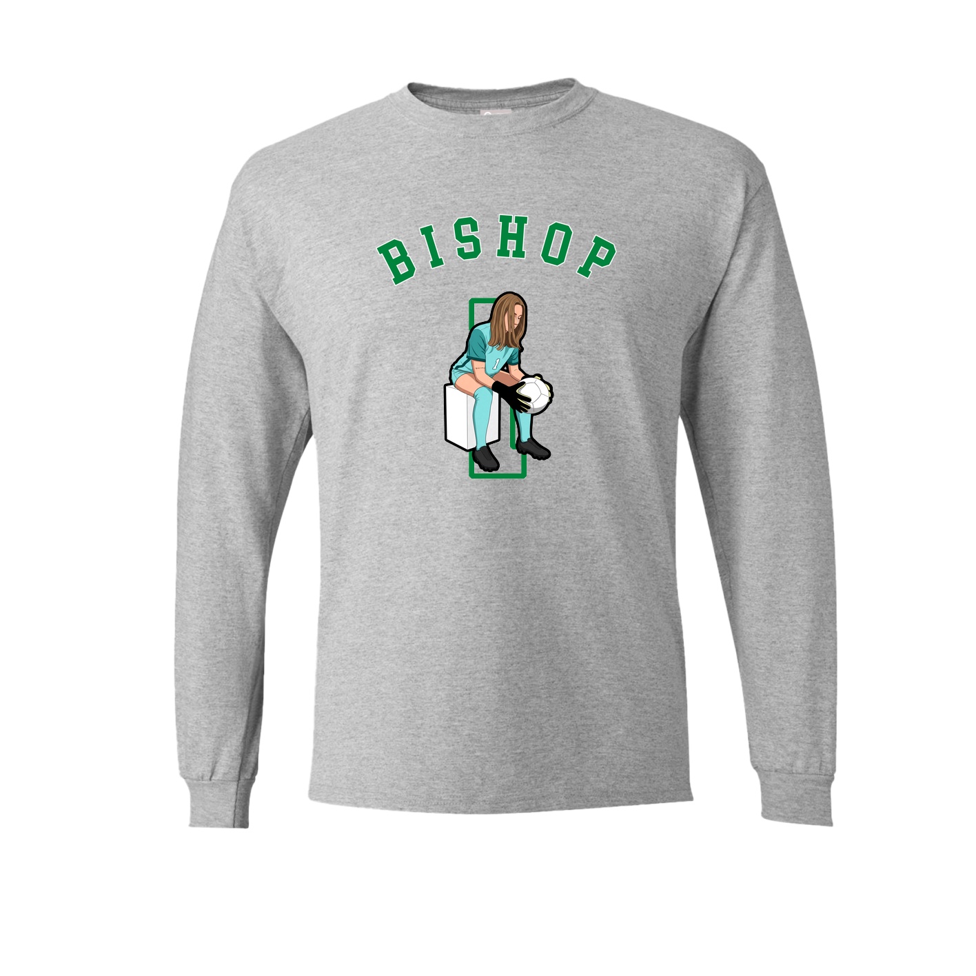 Long Sleeve Tee — Shirsey Arch in Grey
