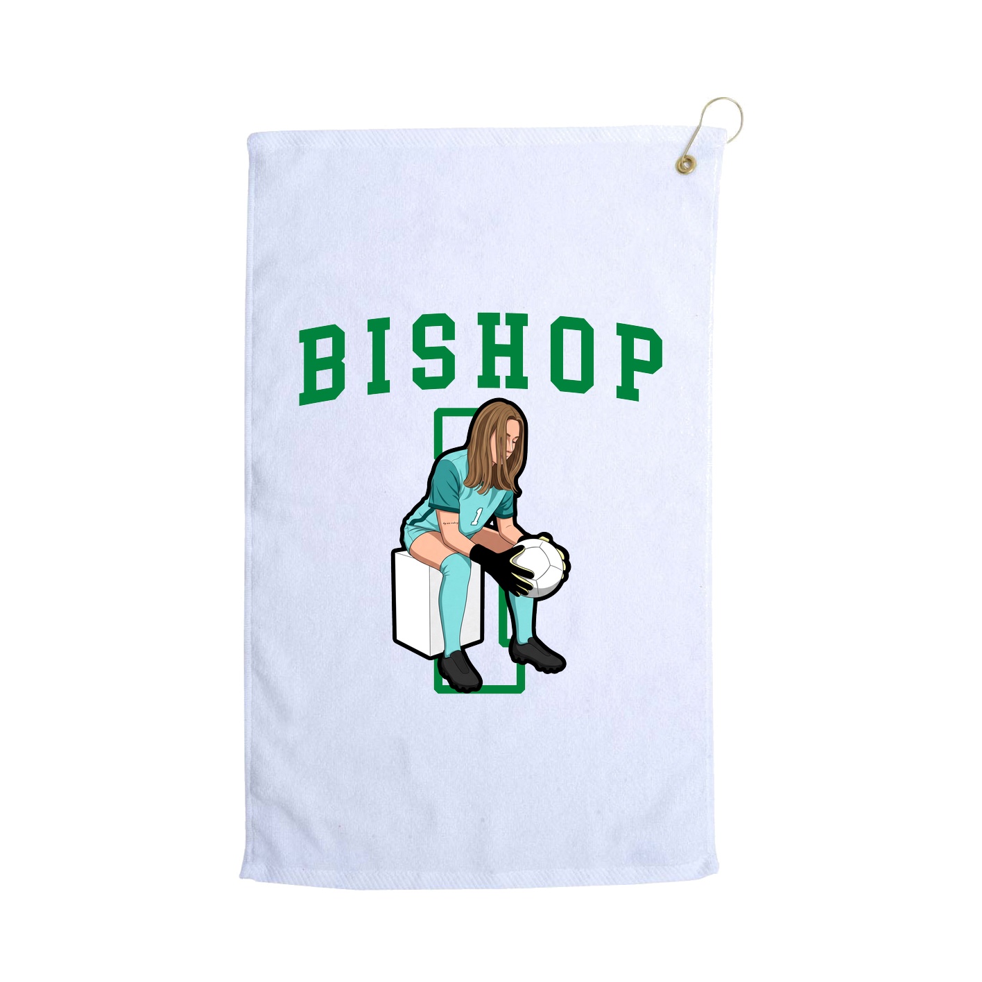 Golf Towel — Shirsey in White
