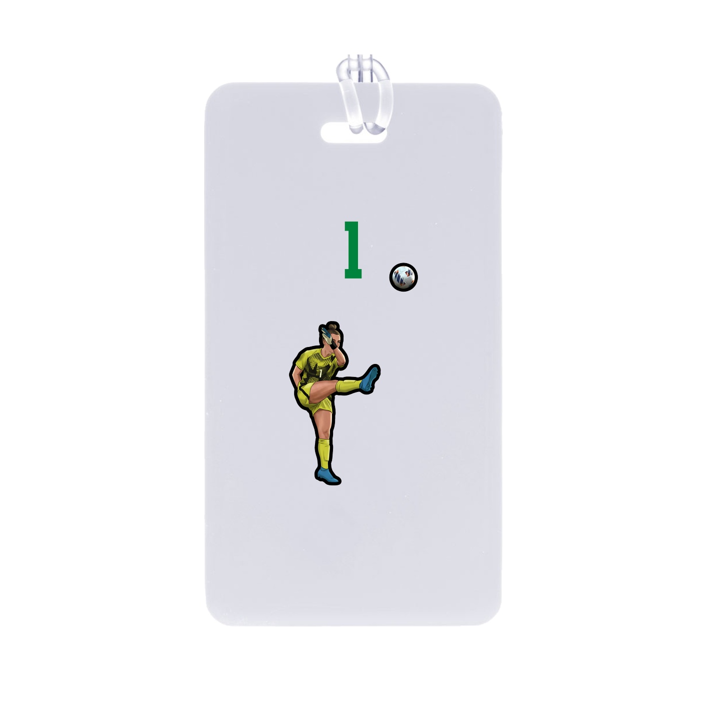 Bag Tag — Number Top in Classic