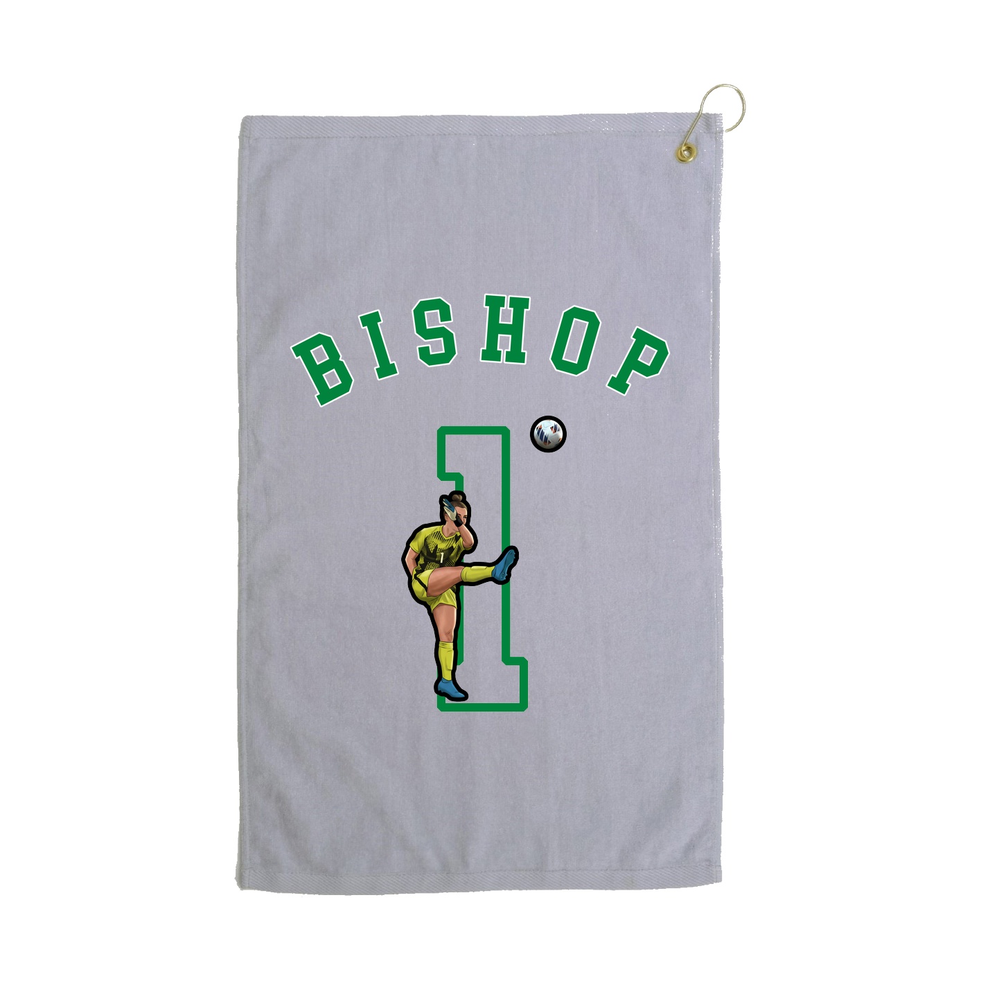 Golf Towel — Shirsey Arch in Grey