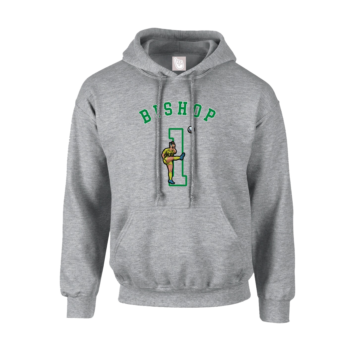 Youth Hoodie — Shirsey Arch in Grey