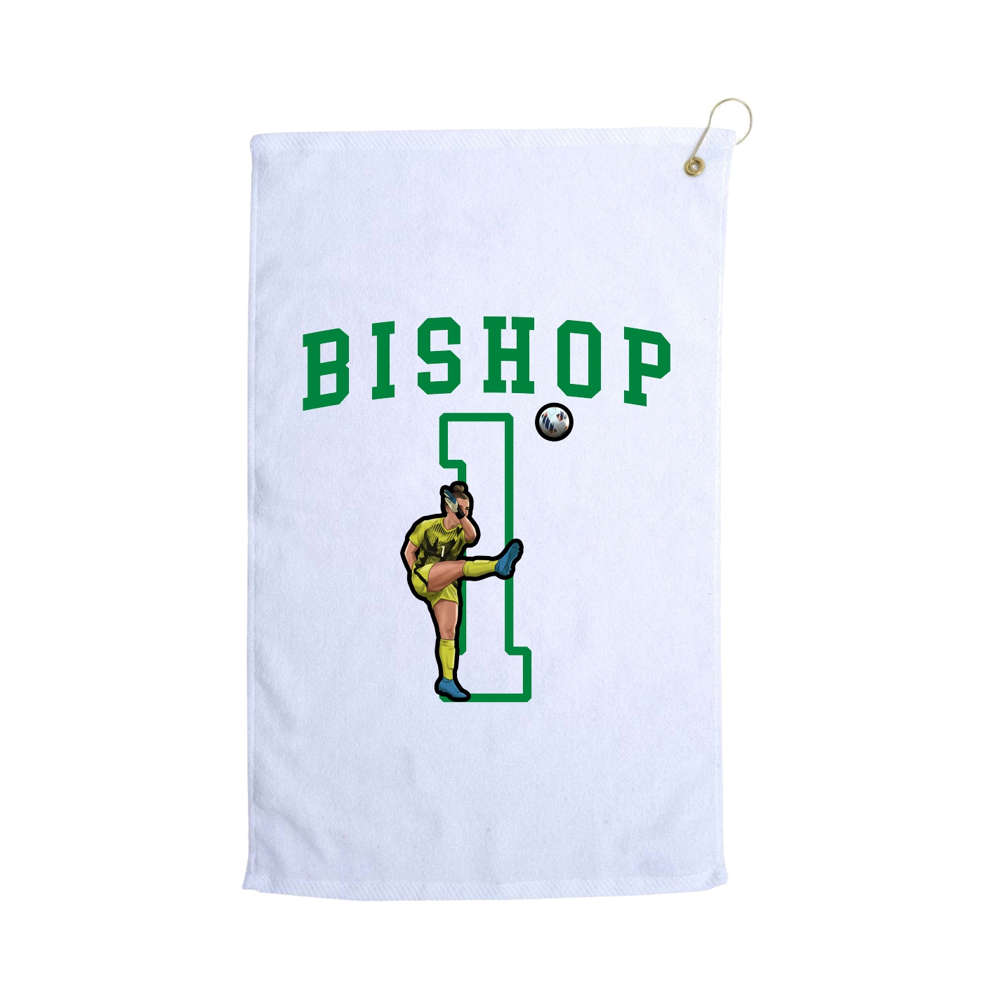 Golf Towel — Shirsey in White