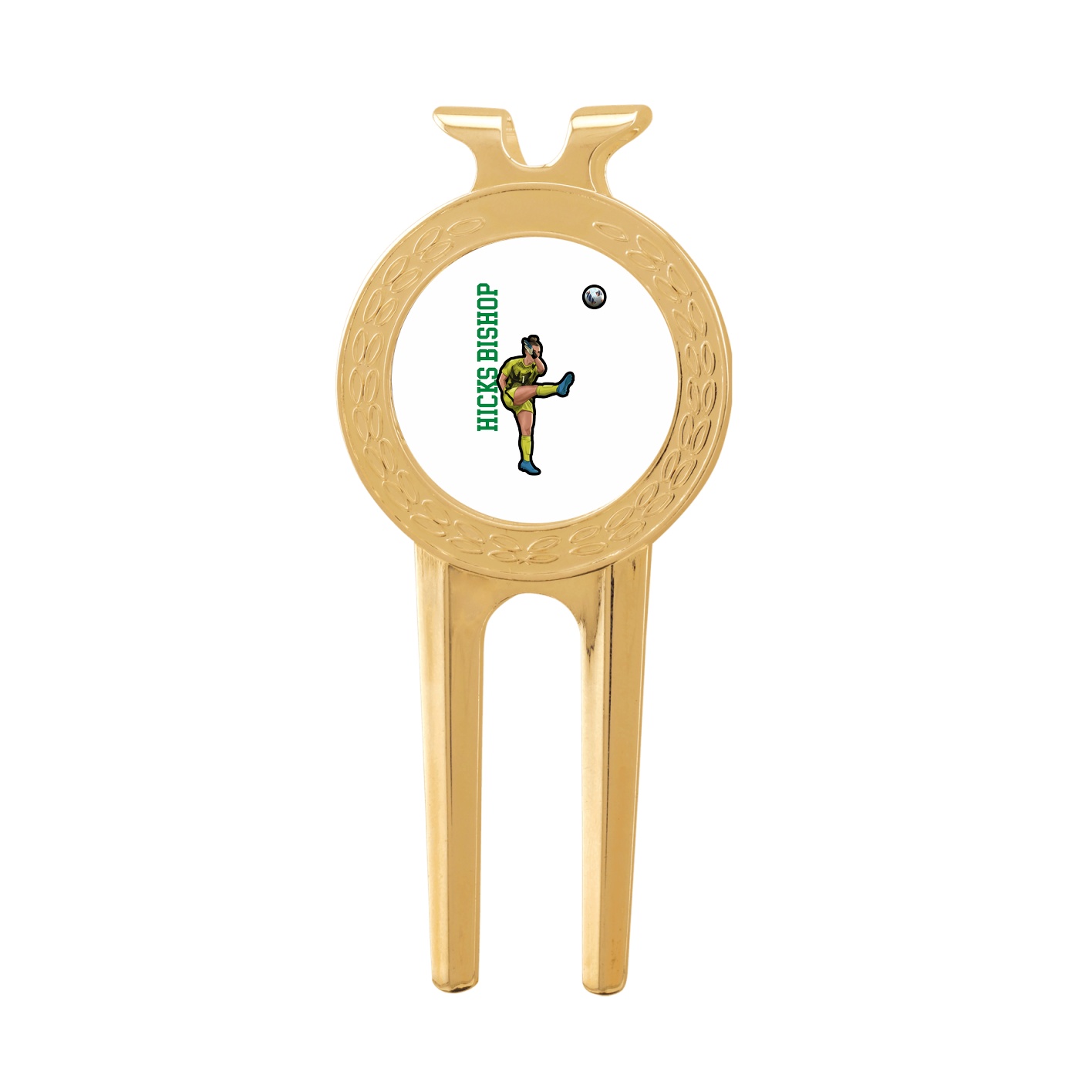 Divot Tool with Ball Marker — Name Vertical in Classic