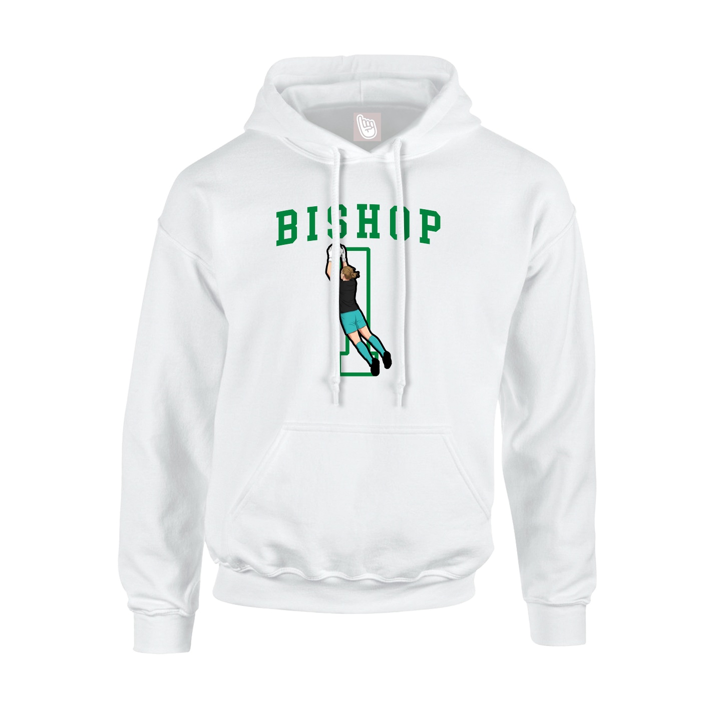 Youth Hoodie — Shirsey in White