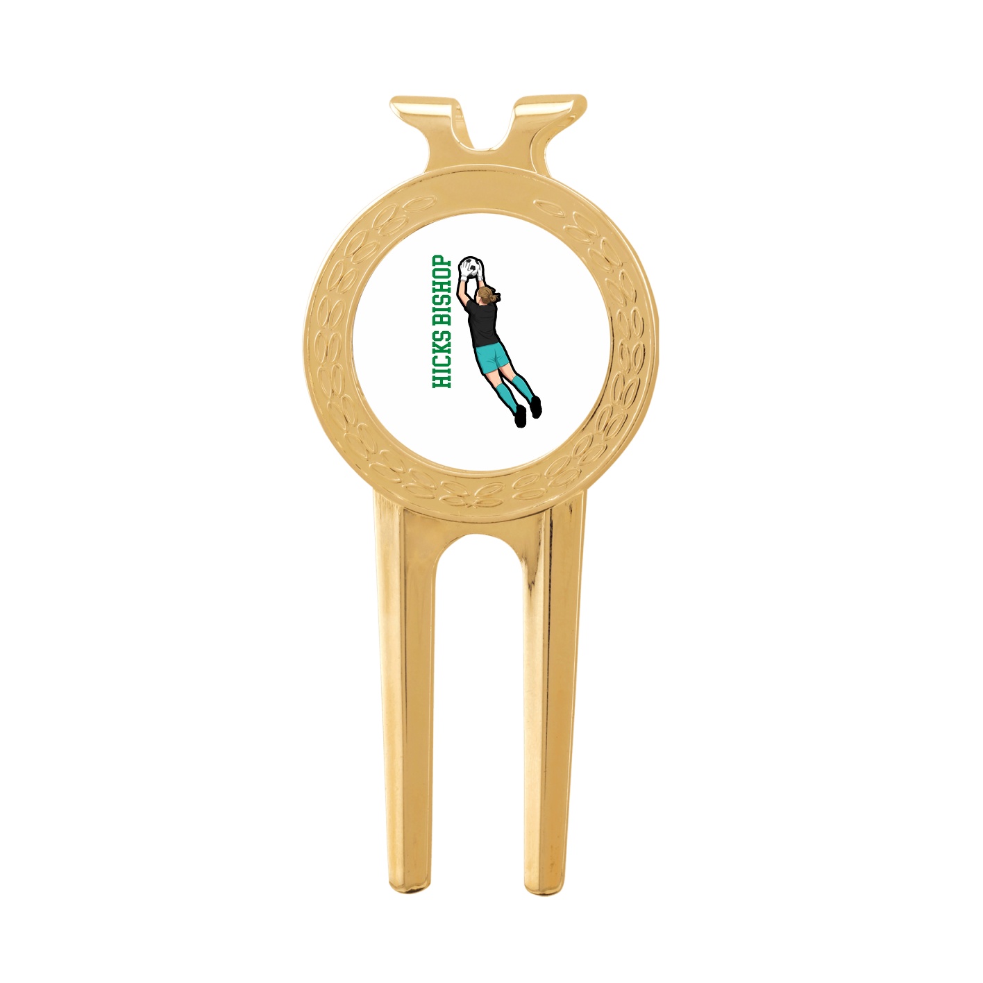 Divot Tool with Ball Marker — Name Vertical in Classic