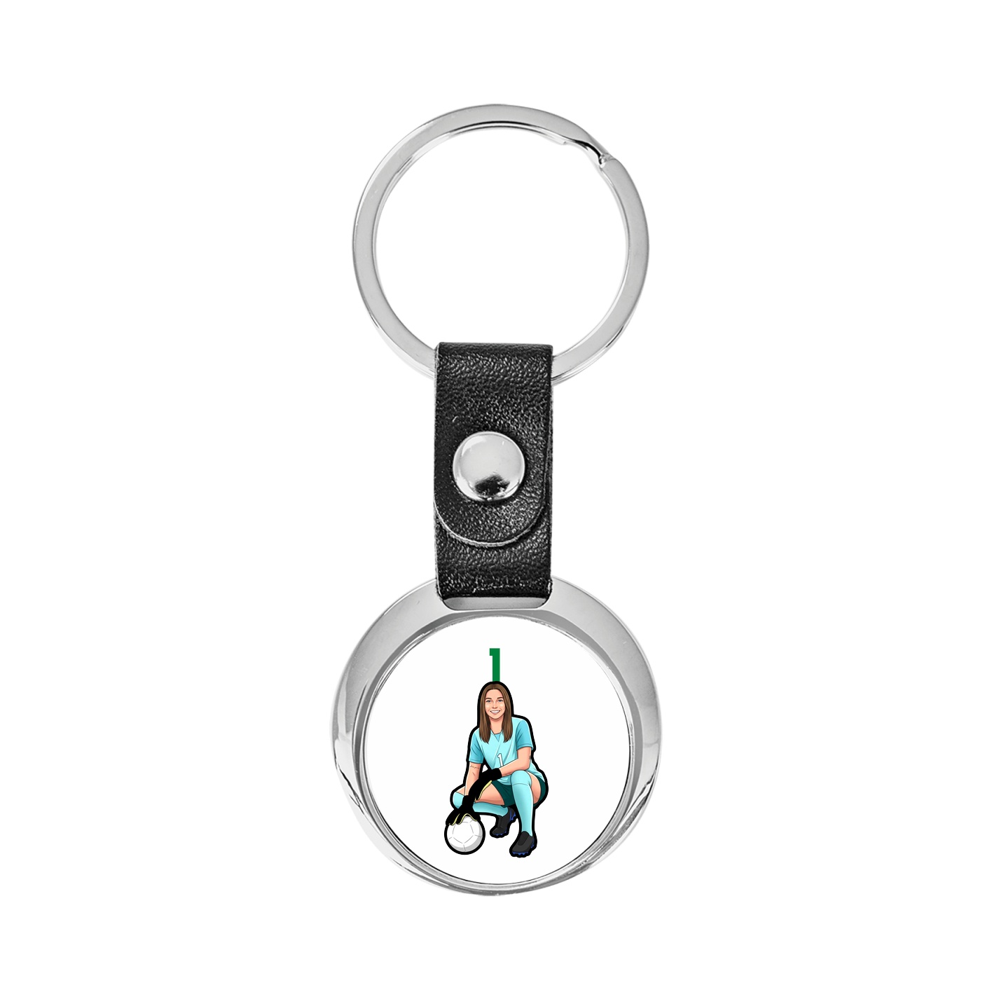 Key Chain — Number Top in Classic
