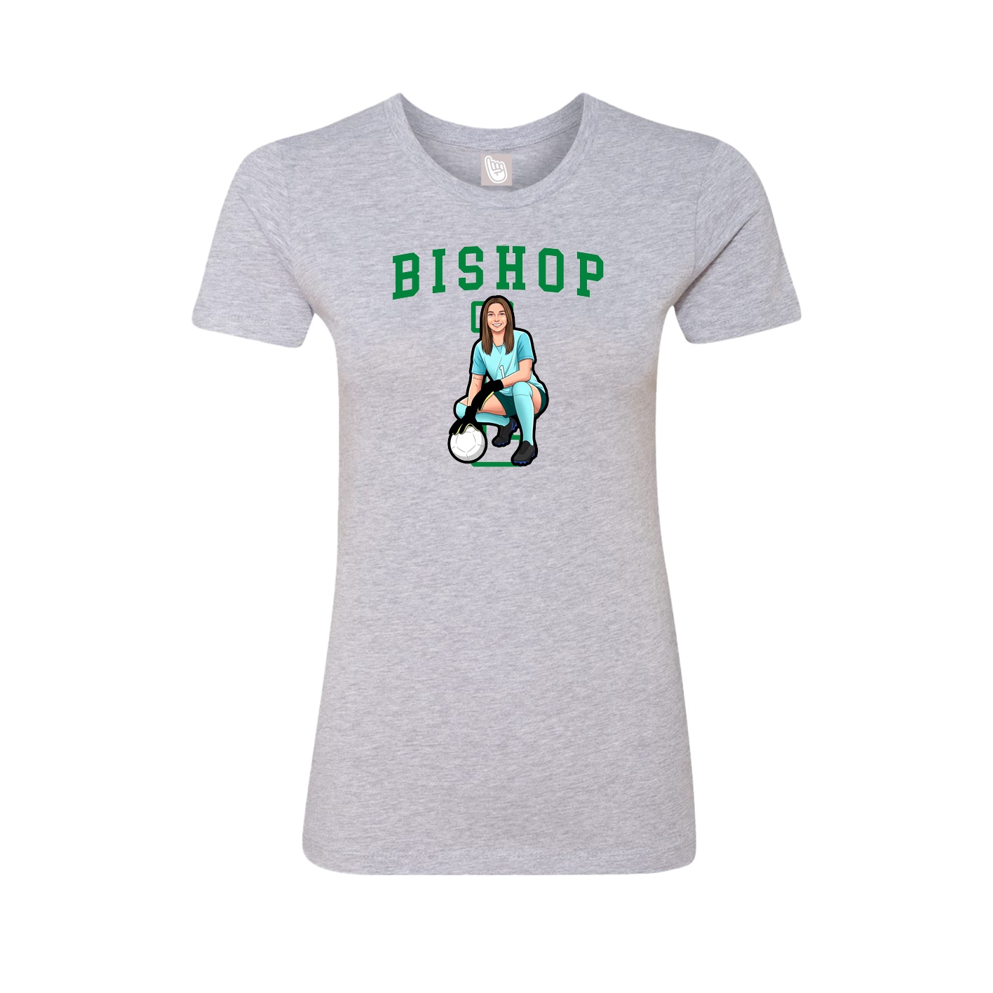 Womens Tee — Shirsey in Grey